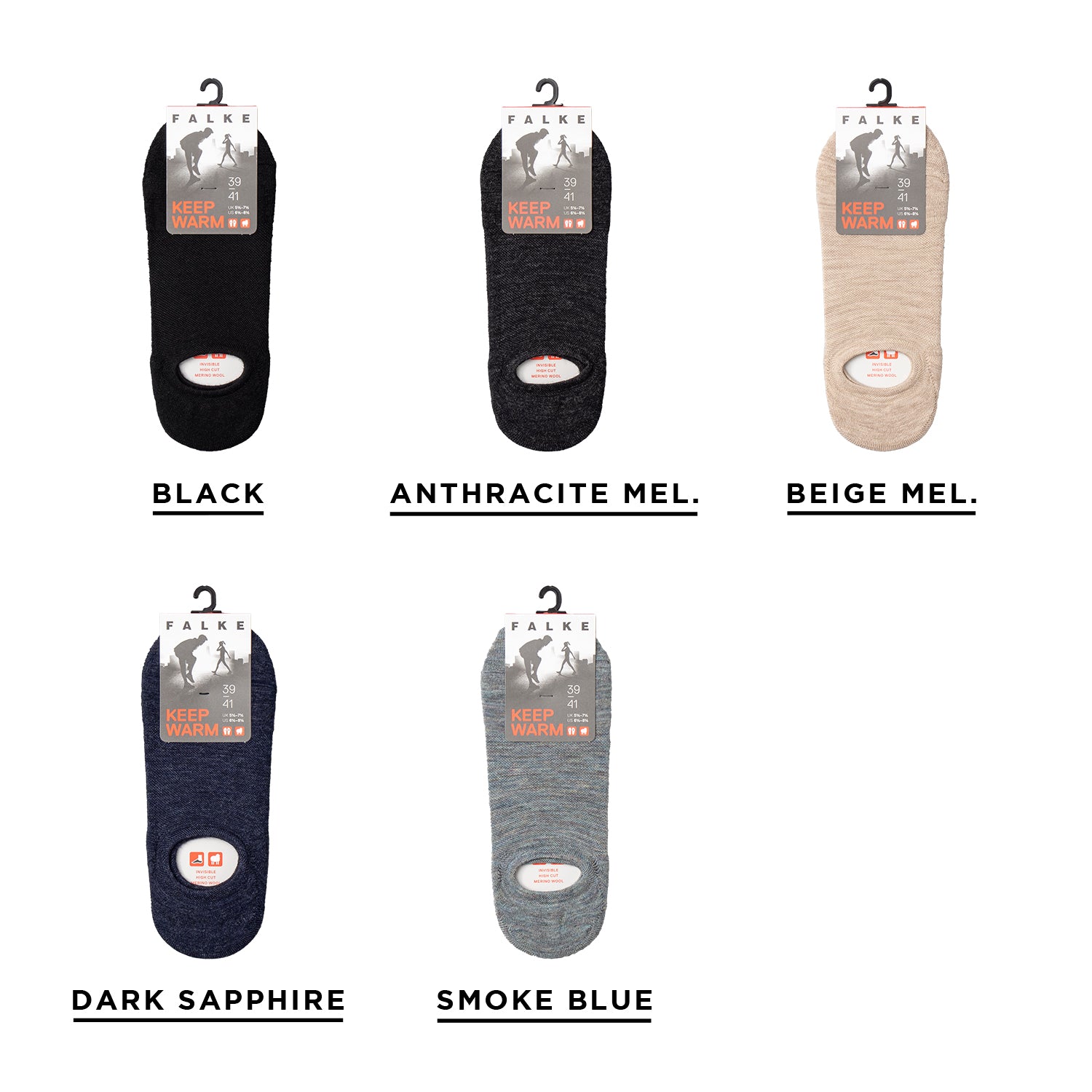 Falke Keep Warm Invisible 13378 靴下 13378_2