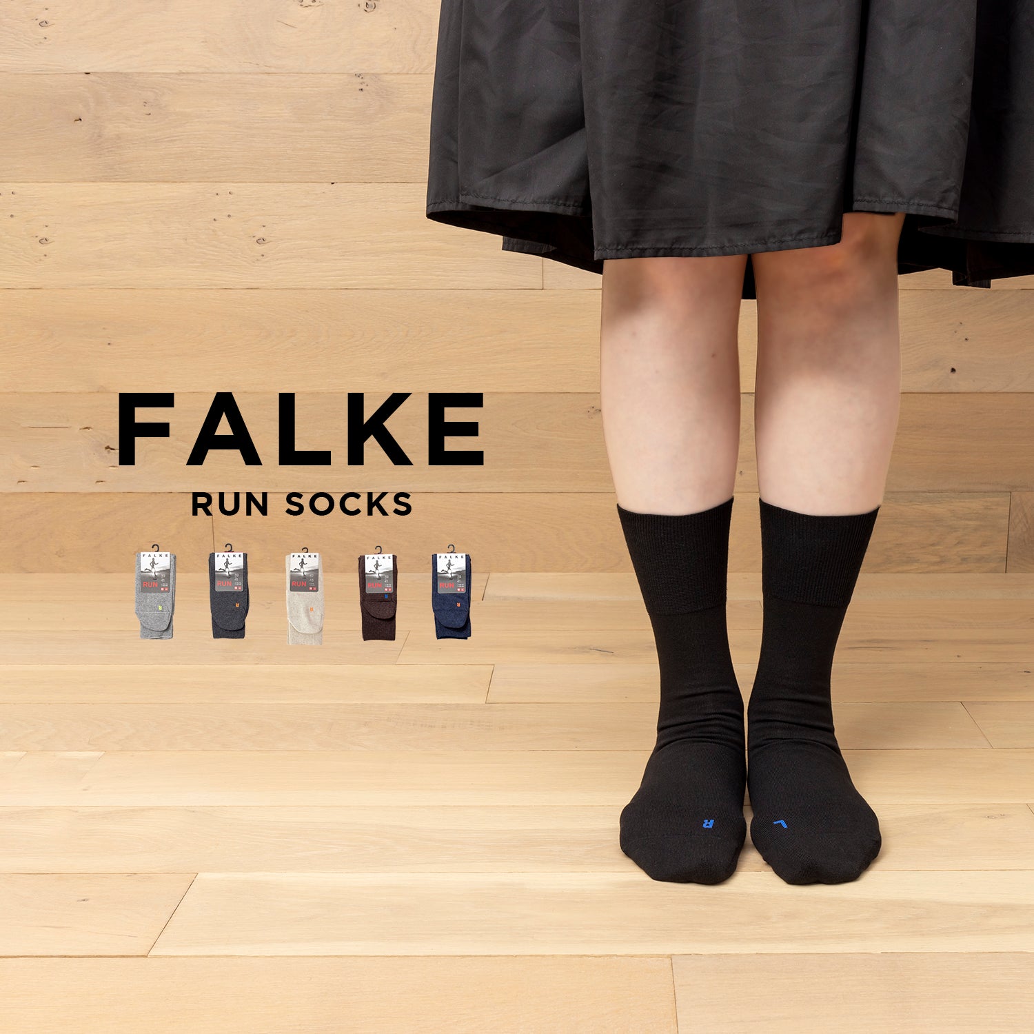 FALKE RUN SOCKS 16605 靴下 16605_1