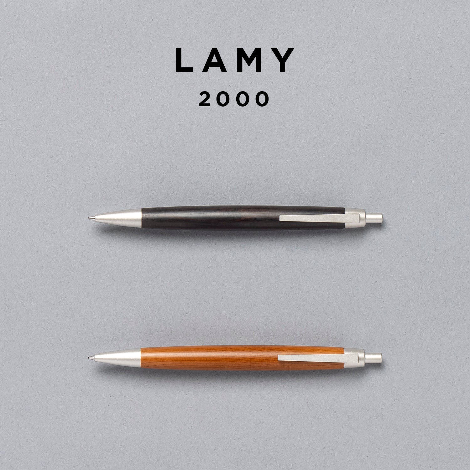 Lamy 2000 Ballpoint Pen Blackwood Taxus. ボールペン 2000_ballpoint_pen_blackwood_taxus_1
