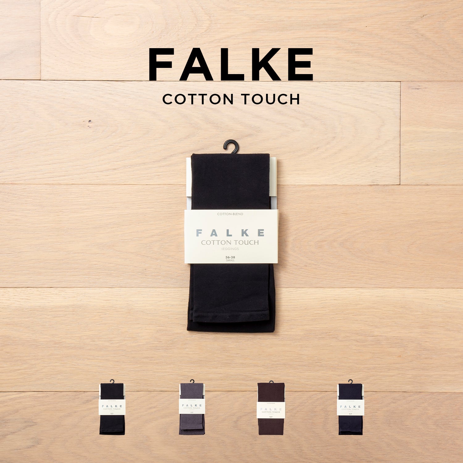 FALKE COTTON TOUCH LEGGINGS 40084 レギンス 40084_1