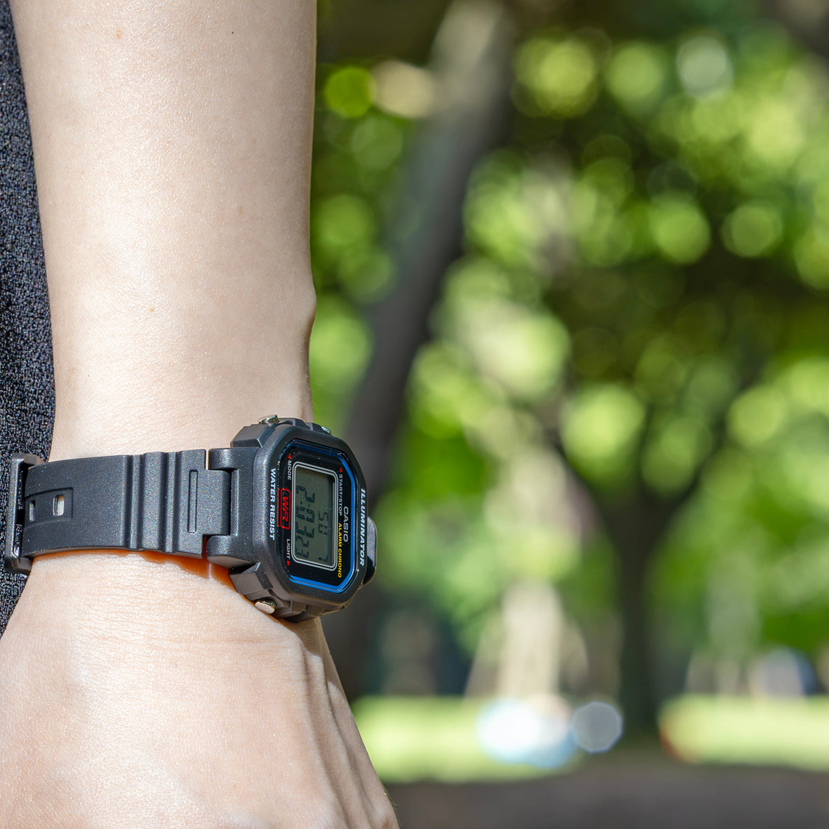 CASIO カシオ LA-20WH-1C ブラック ブラック文字盤 デジタル レディース 腕時計