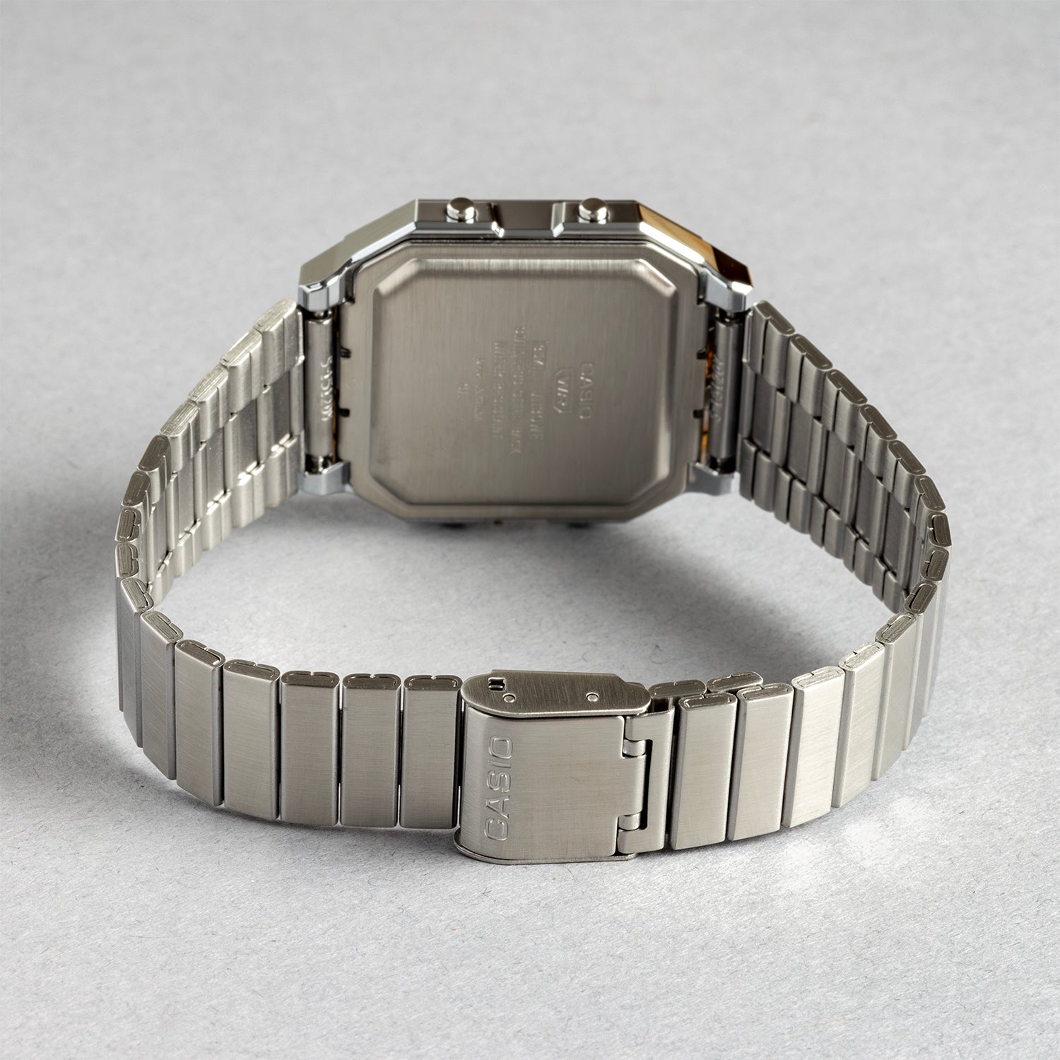 CASIO カシオ A130WE-7A シルバー シルバー文字盤 デジタル メンズ 腕時計 ベルト