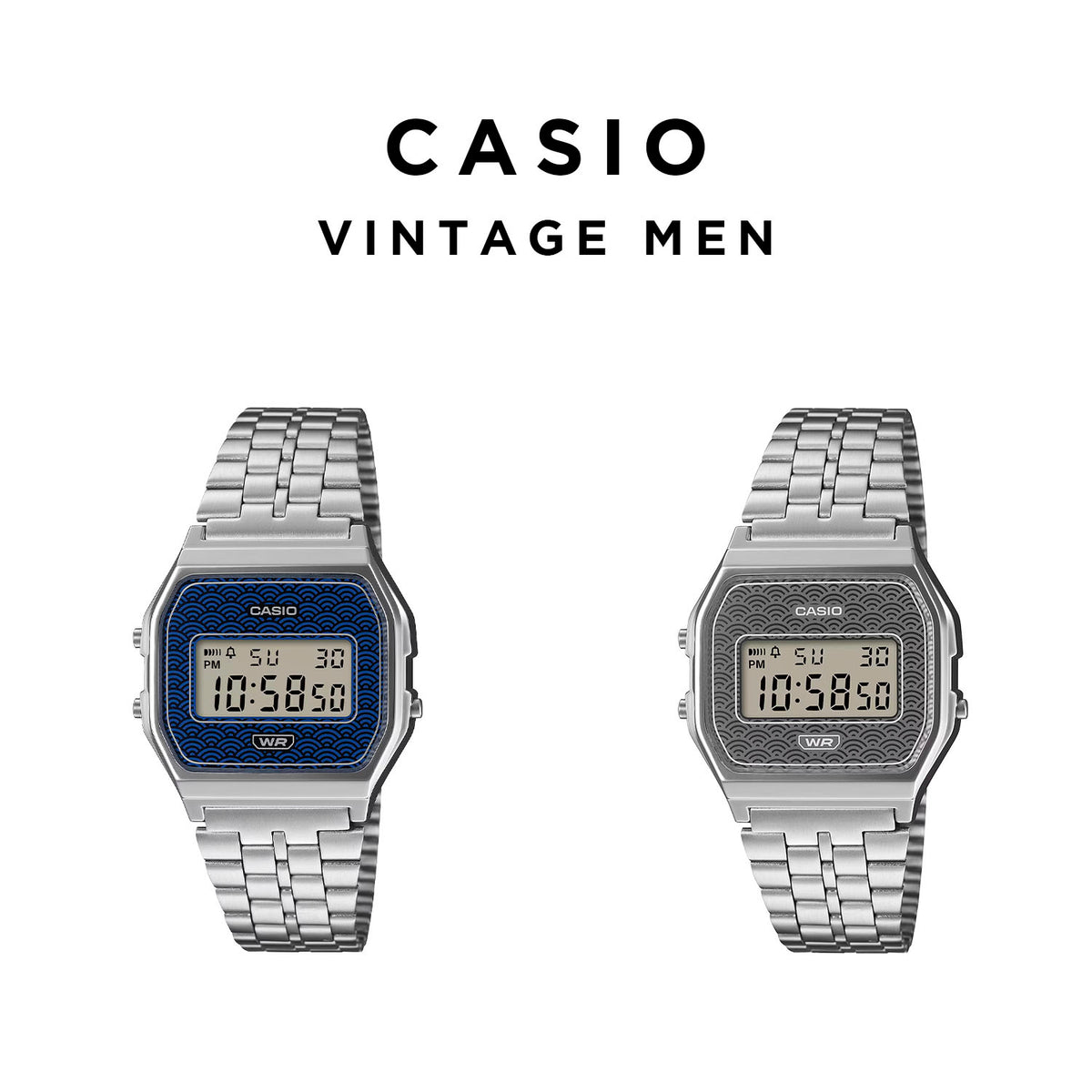 CASIO カシオ A159WEVJ メンズ 腕時計 日常生活用防水 10年保証