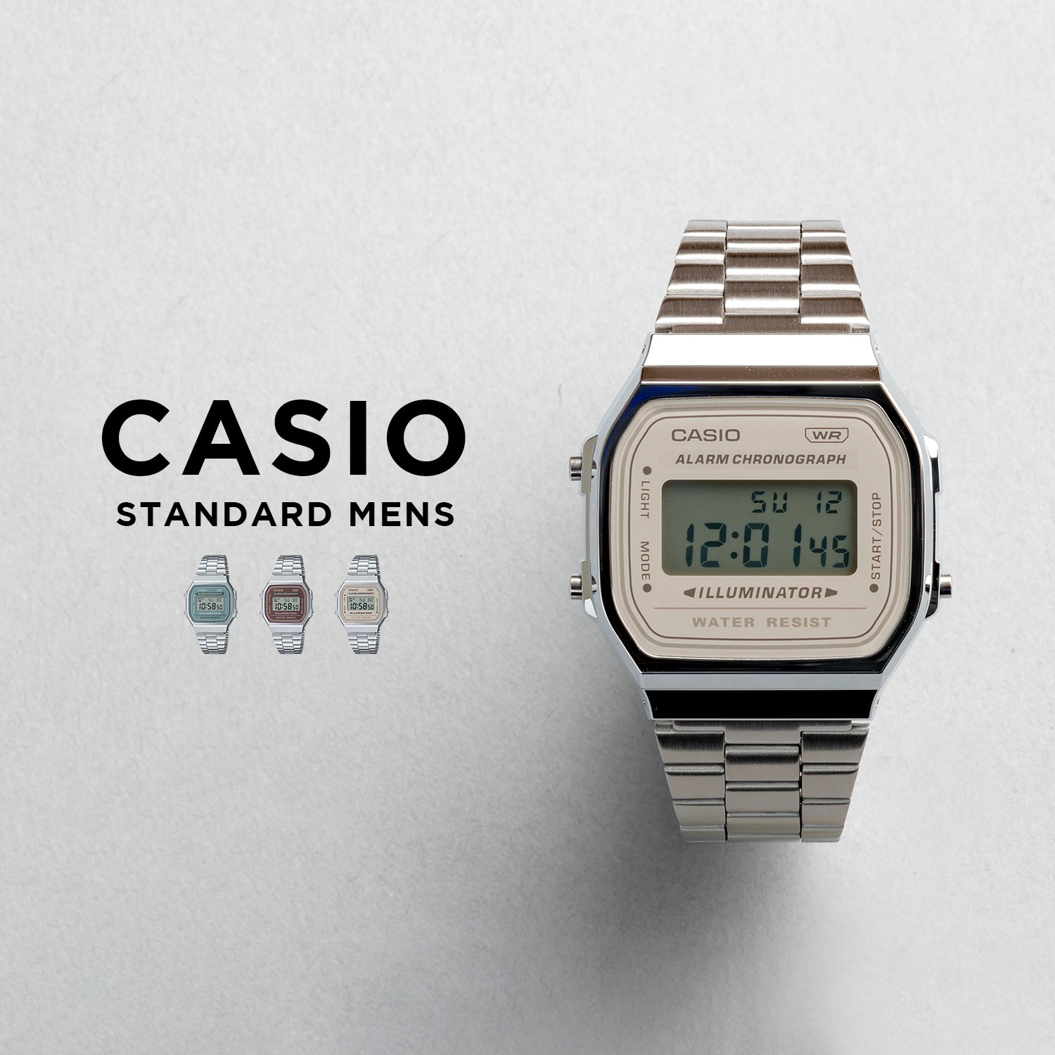 Casio Standard Mens A168WA.