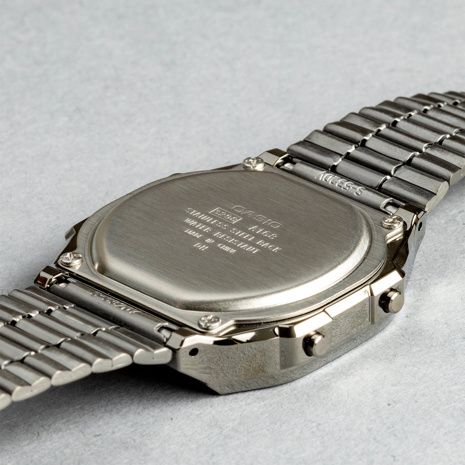 CASIO カシオ A168WGG ガンメタ デジタル ユニセックス 腕時計