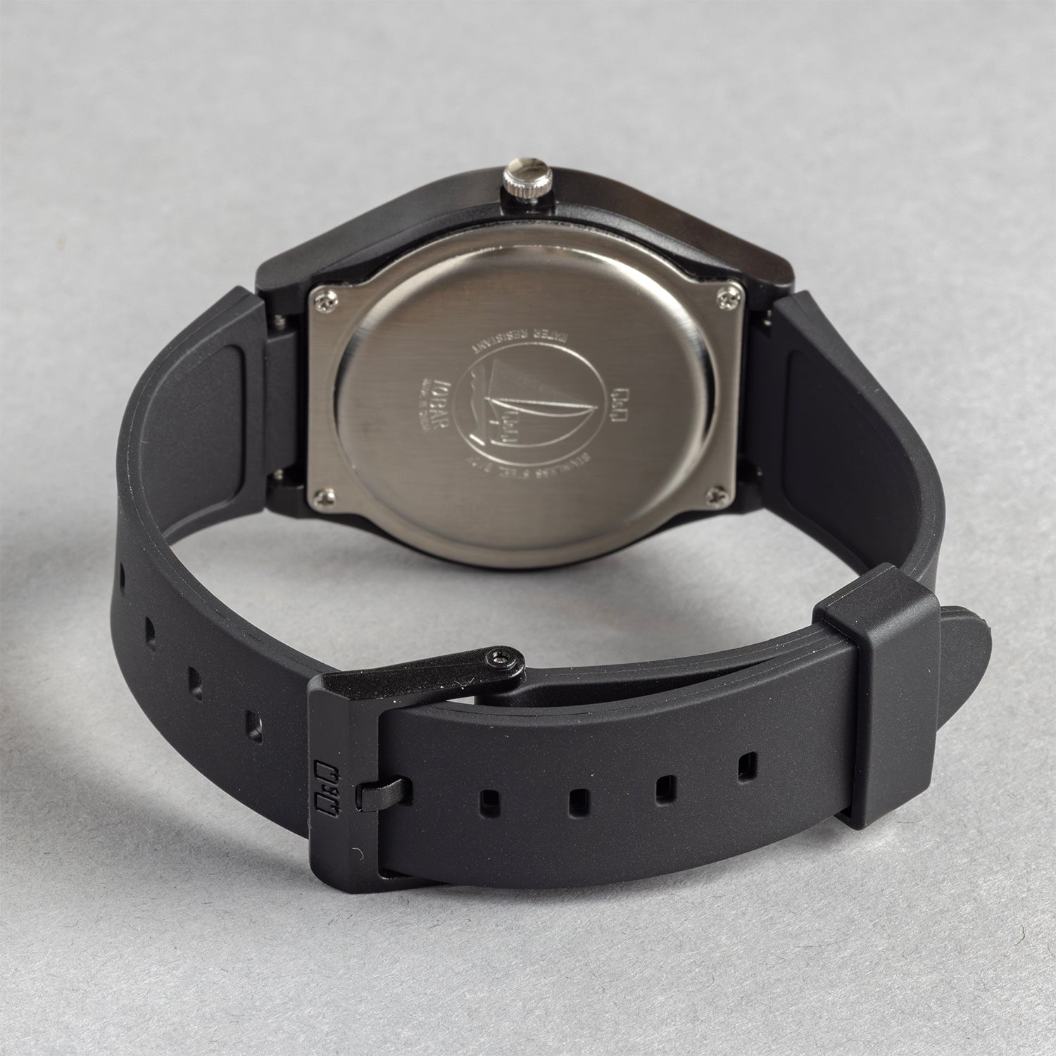 Q&Q キューアンドキュー A212J004Y ブラック ブラック文字盤 アナログ メンズ 腕時計 ベルト