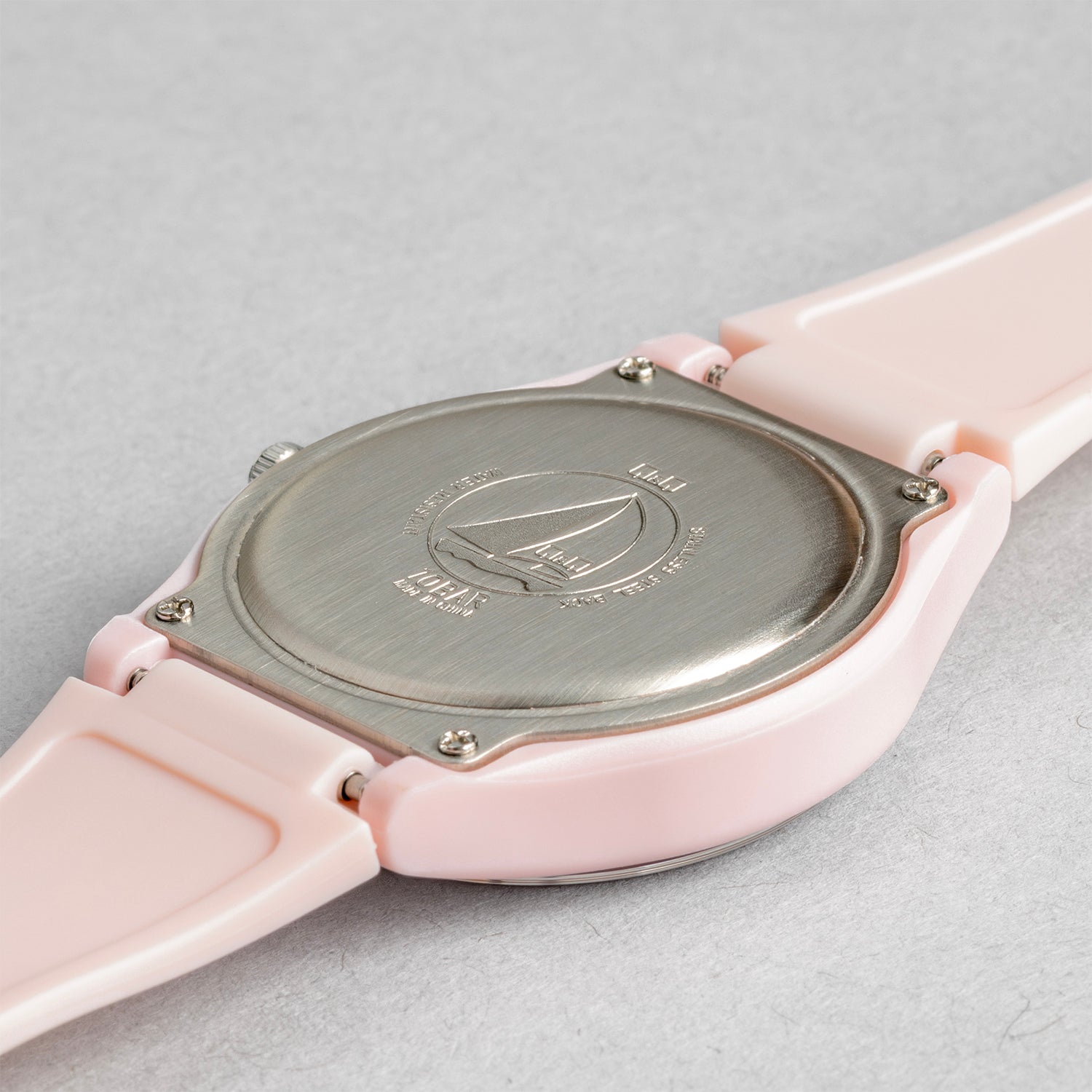 Q&Q キューアンドキュー A212J005Y ピンク ピンク文字盤 アナログ レディース 腕時計