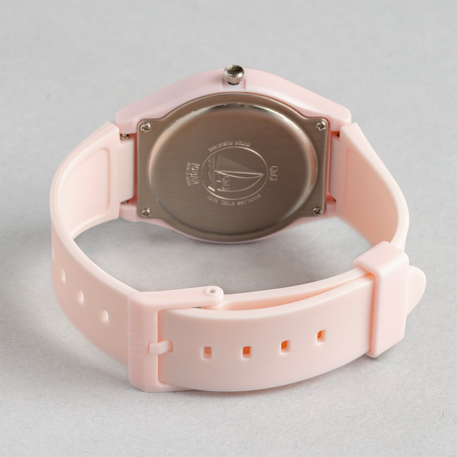 Q&Q キューアンドキュー A212J005Y ピンク ピンク文字盤 アナログ レディース 腕時計 ベルト