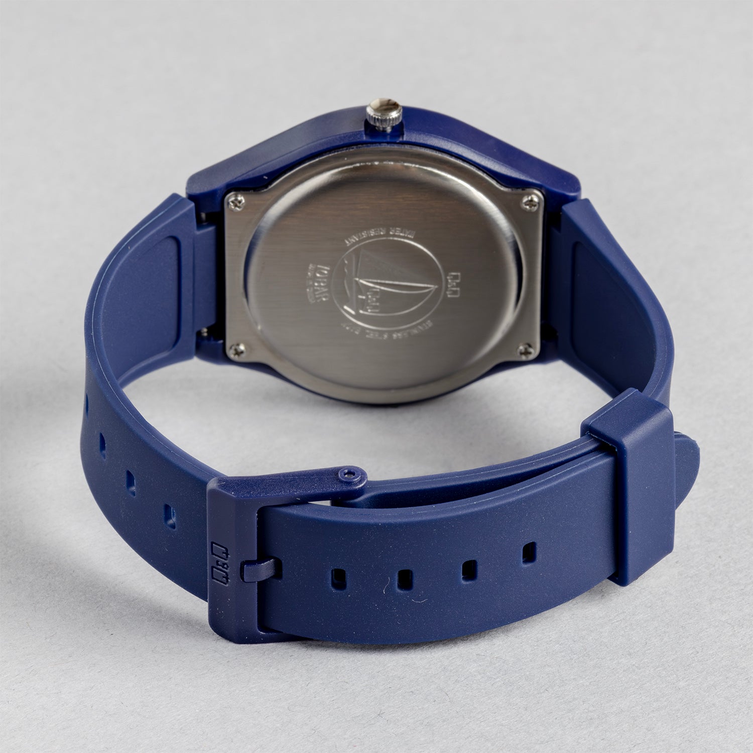 Q&Q キューアンドキュー A212J012Y ダークブルー ダークブルー文字盤 アナログ メンズ 腕時計 ベルト