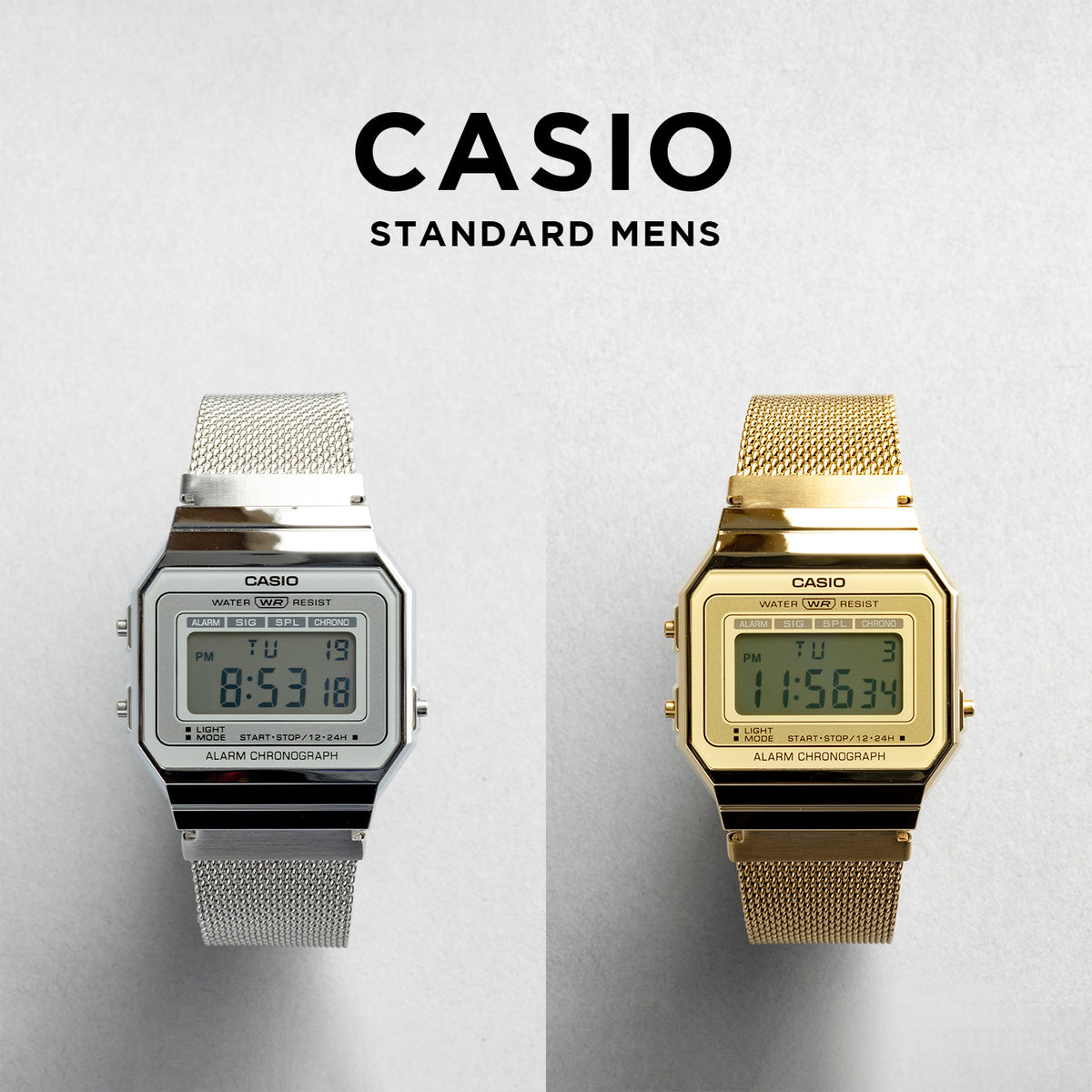 CASIO カシオ A700WM メンズ 腕時計 日常生活用防水 10年保証