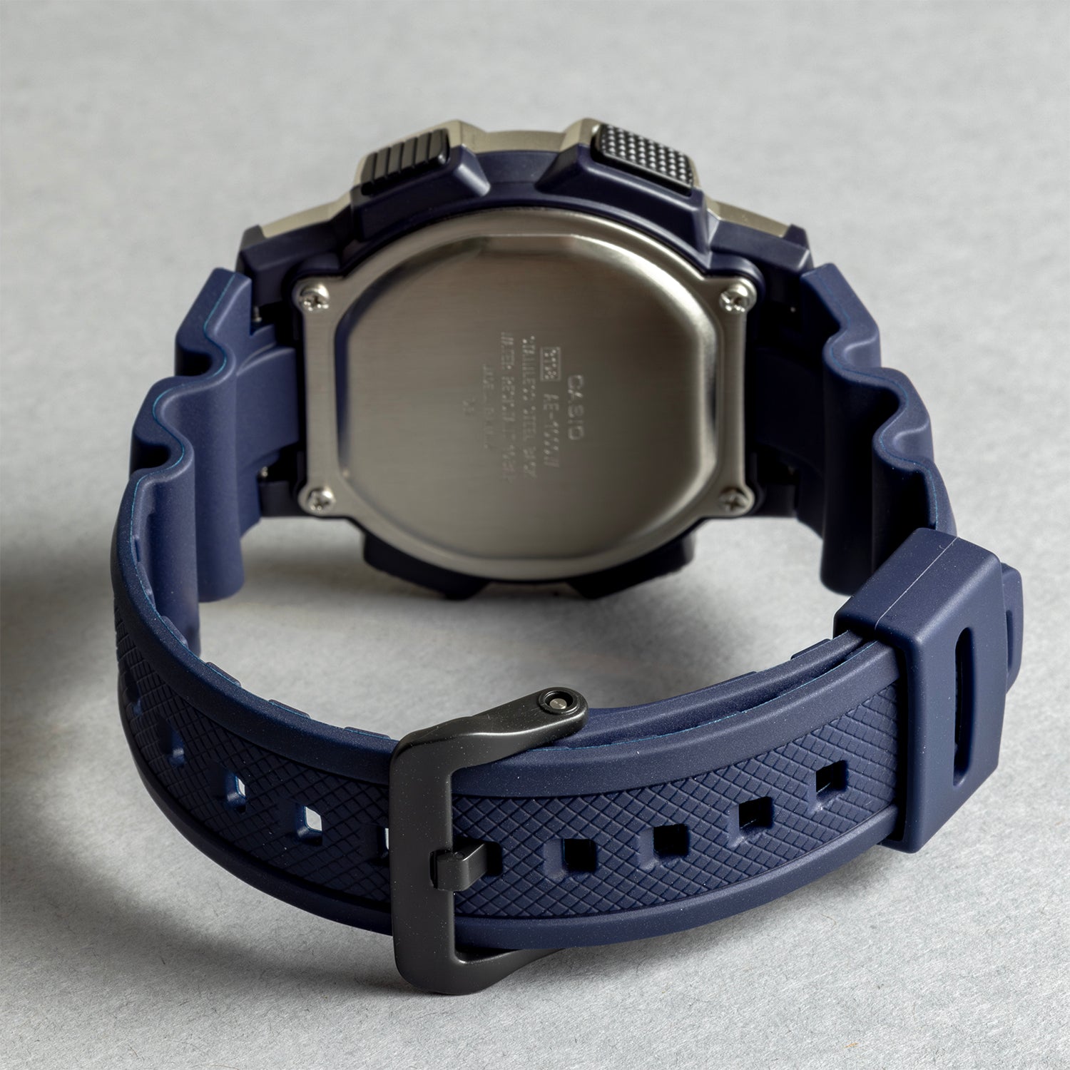 CASIO カシオ AE-1000W-2A ブルー ブラック文字盤 デジタル メンズ 腕時計 ベルト