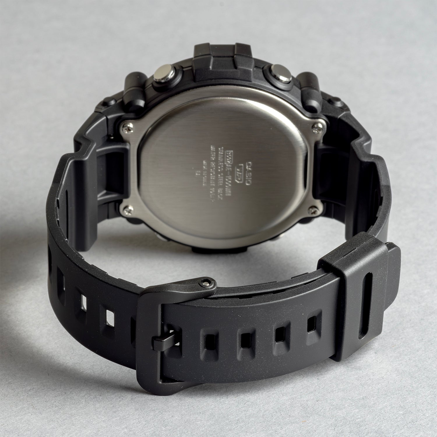 CASIO カシオ AE-1500WH-1A ブラック ブラック文字盤 デジタル ユニセックス 腕時計 ベルト