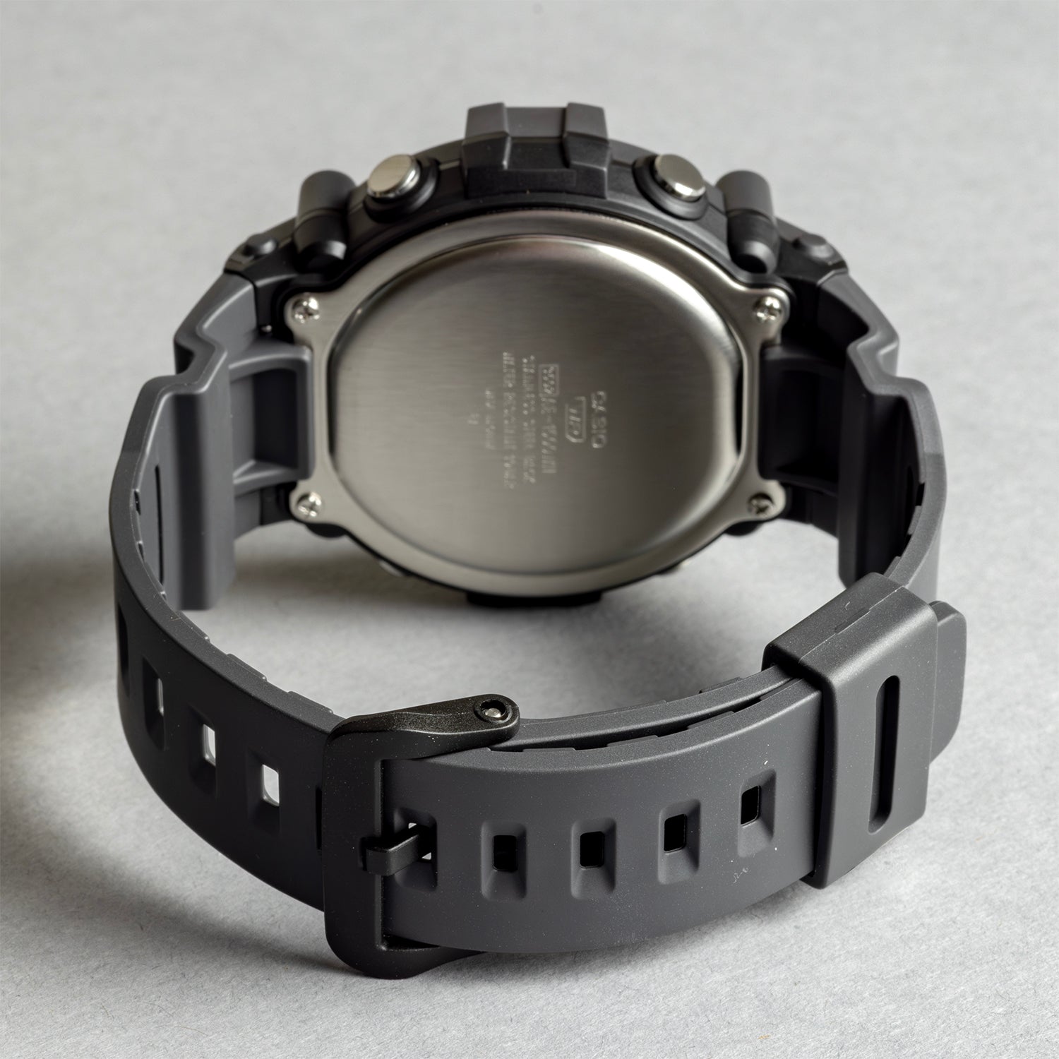 CASIO カシオ AE-1500WH-8B グレー ブラック文字盤 デジタル ユニセックス 腕時計 ベルト