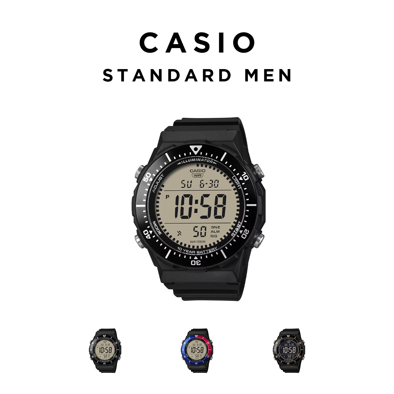 CASIO カシオ AE-1700H デジタル メンズ 腕時計