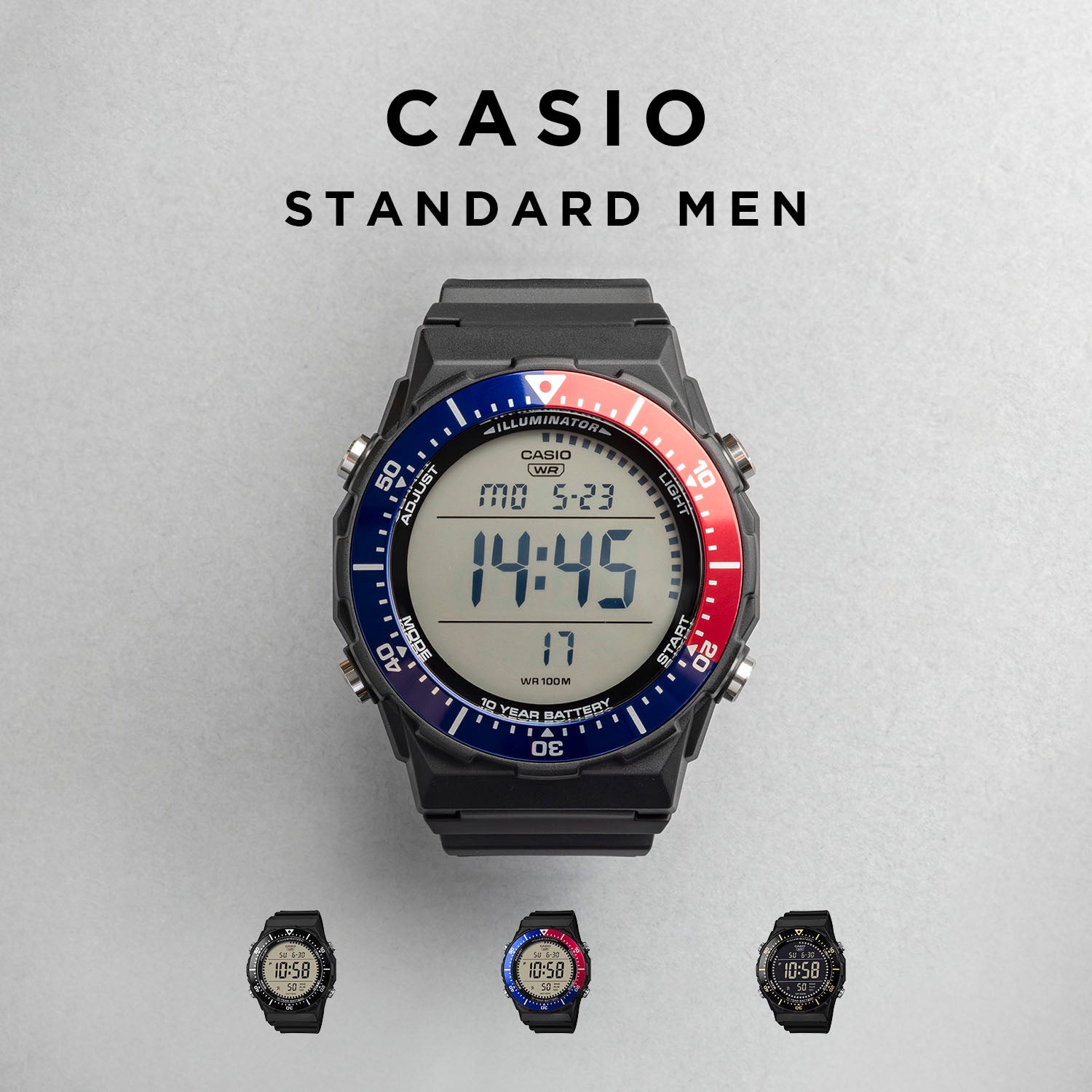 CASIO カシオ AE-1700H デジタル メンズ 腕時計