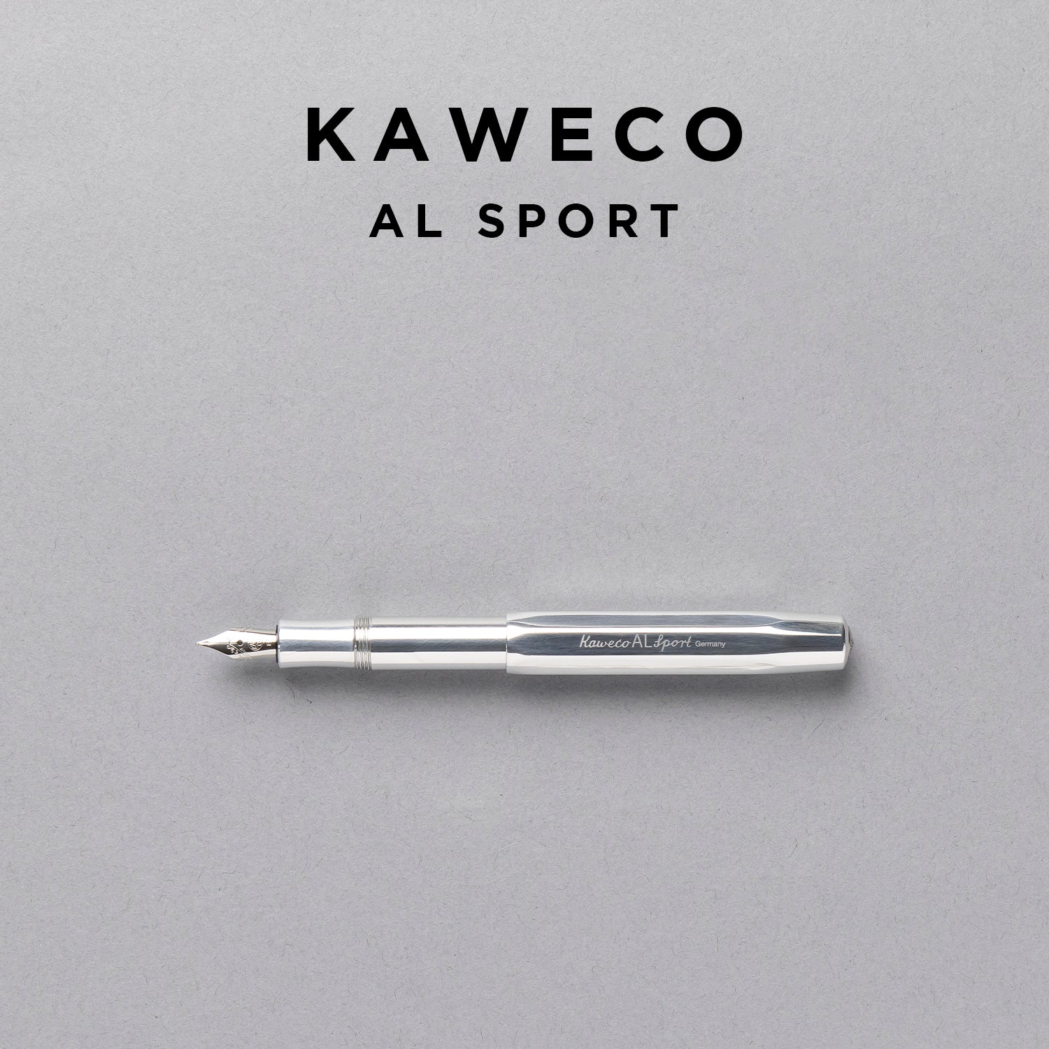 KAWECO カヴェコ アルスポーツ シルバー 万年筆 筆記具