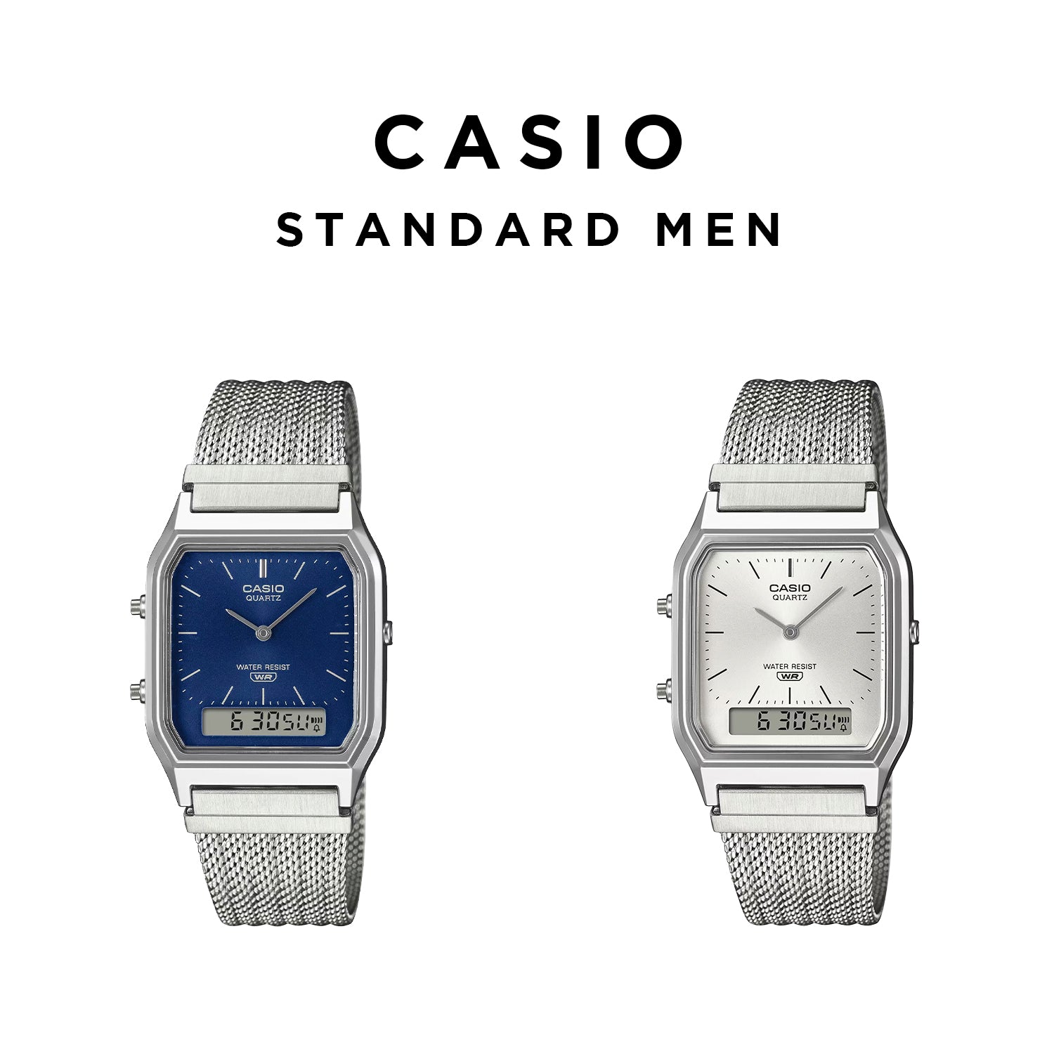 CASIO カシオ AQ-230EM アナデジ メンズ 腕時計