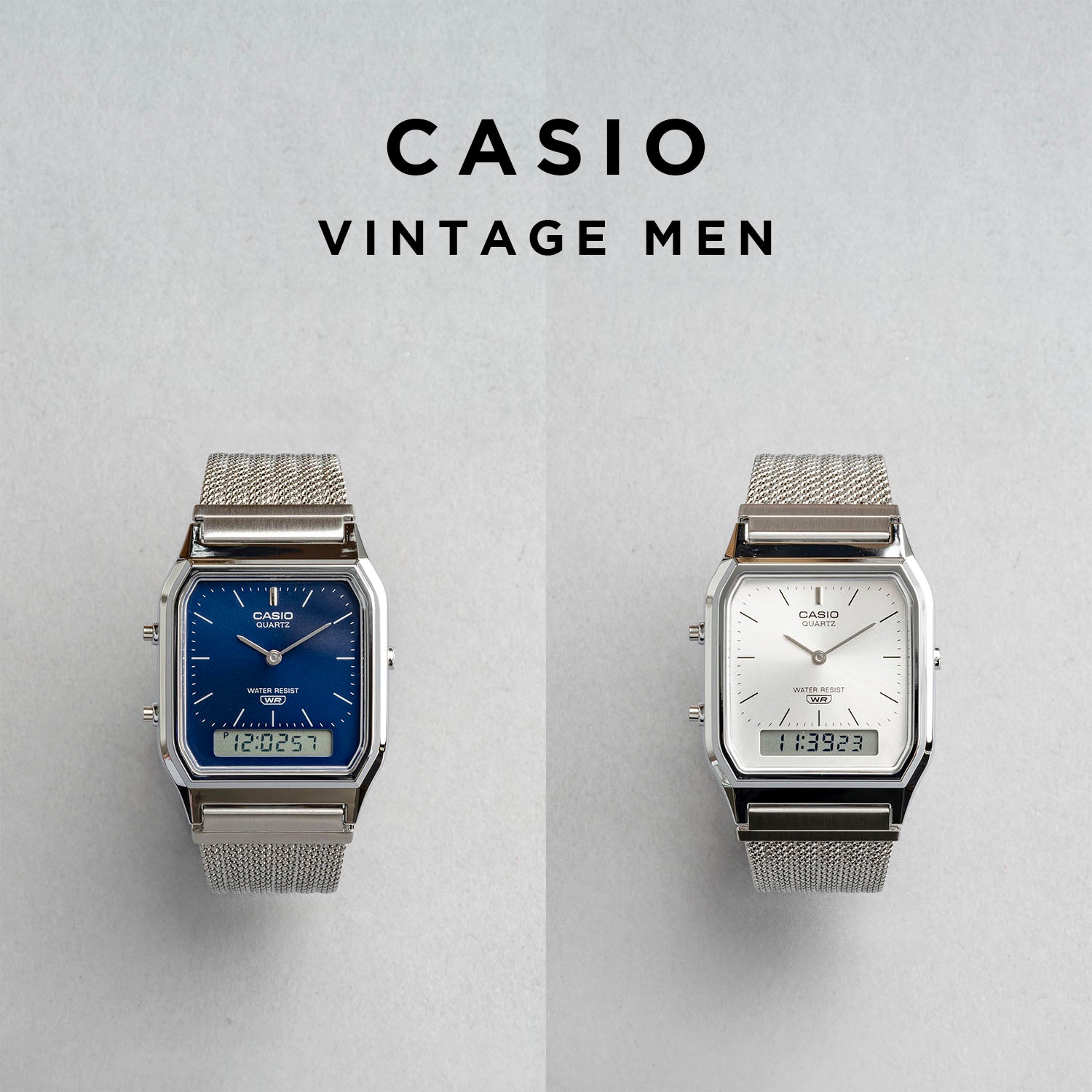CASIO カシオ AQ-230EM アナデジ メンズ 腕時計