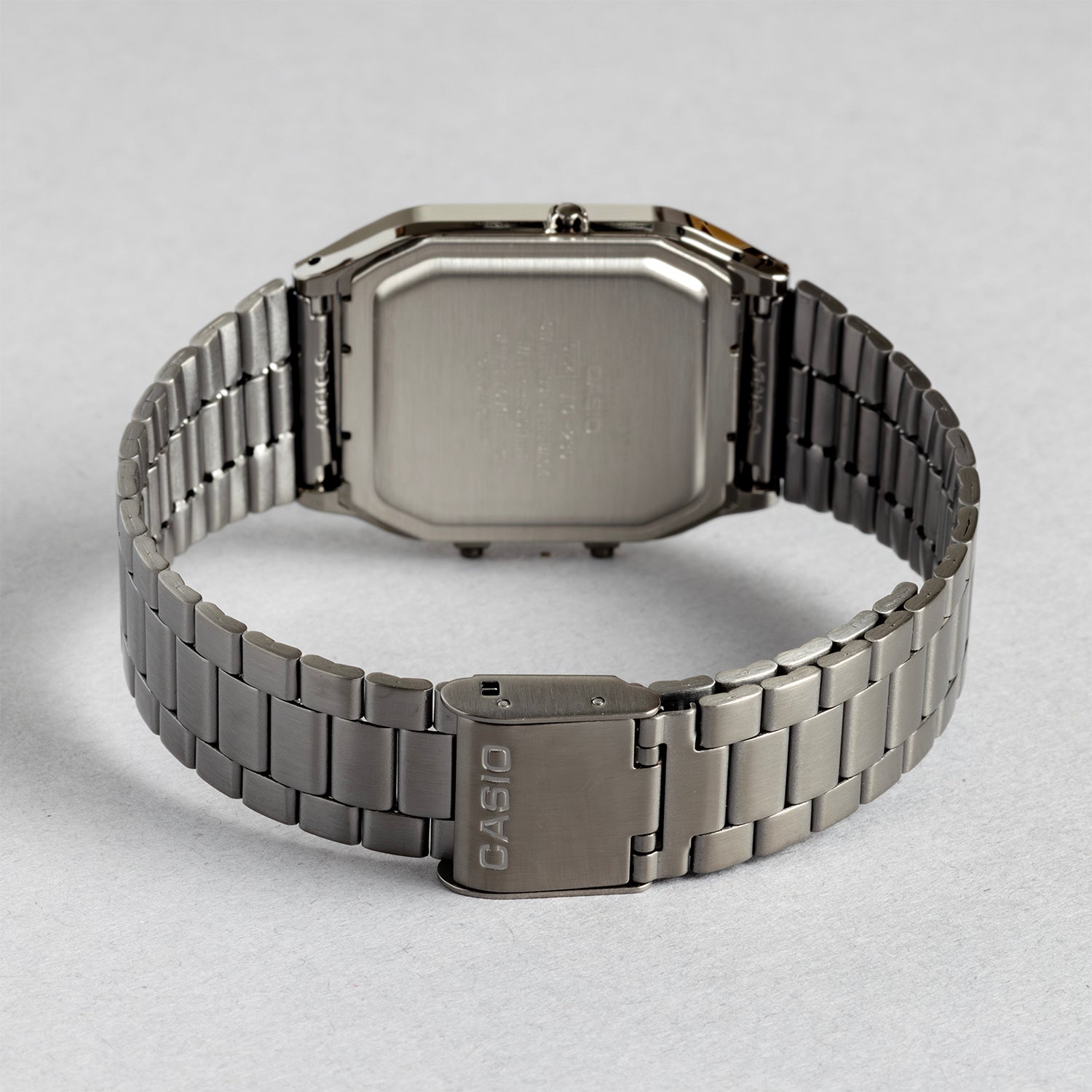 CASIO カシオ AQ-230GG-9A ガンメタ ゴールド文字盤 アナデジ メンズ 腕時計 ベルト