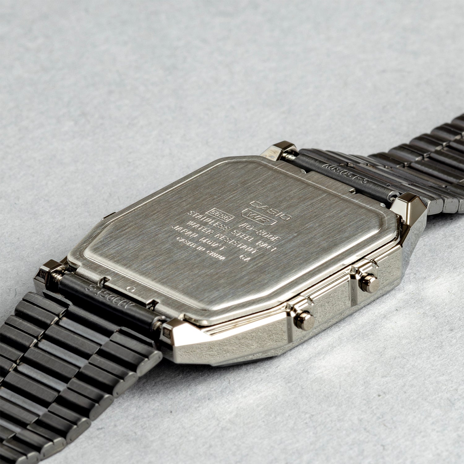 CASIO カシオ AQ-800ECGG ガンメタ アナデジ ユニセックス 腕時計