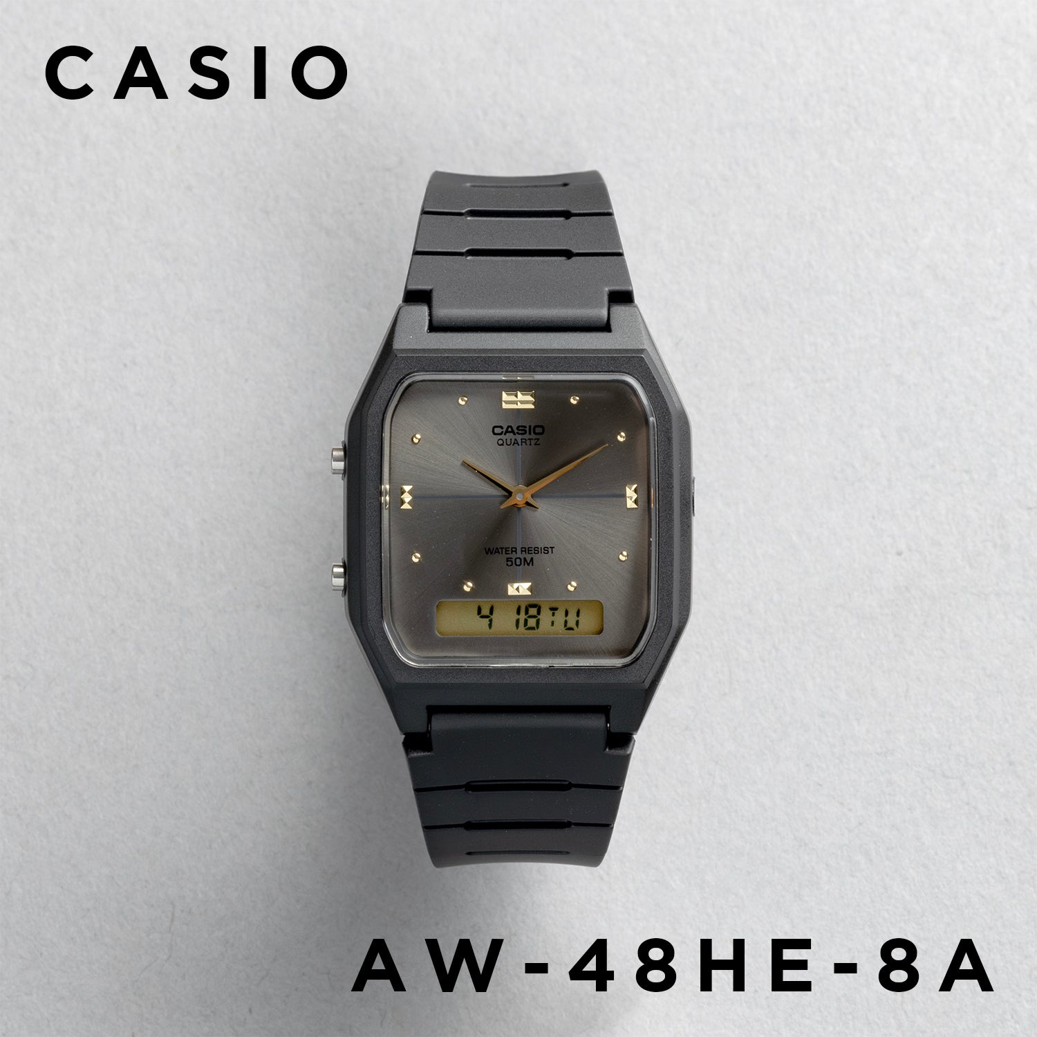 Casio Standard Mens AW-48HE. 腕時計 aw-48he-8a_1