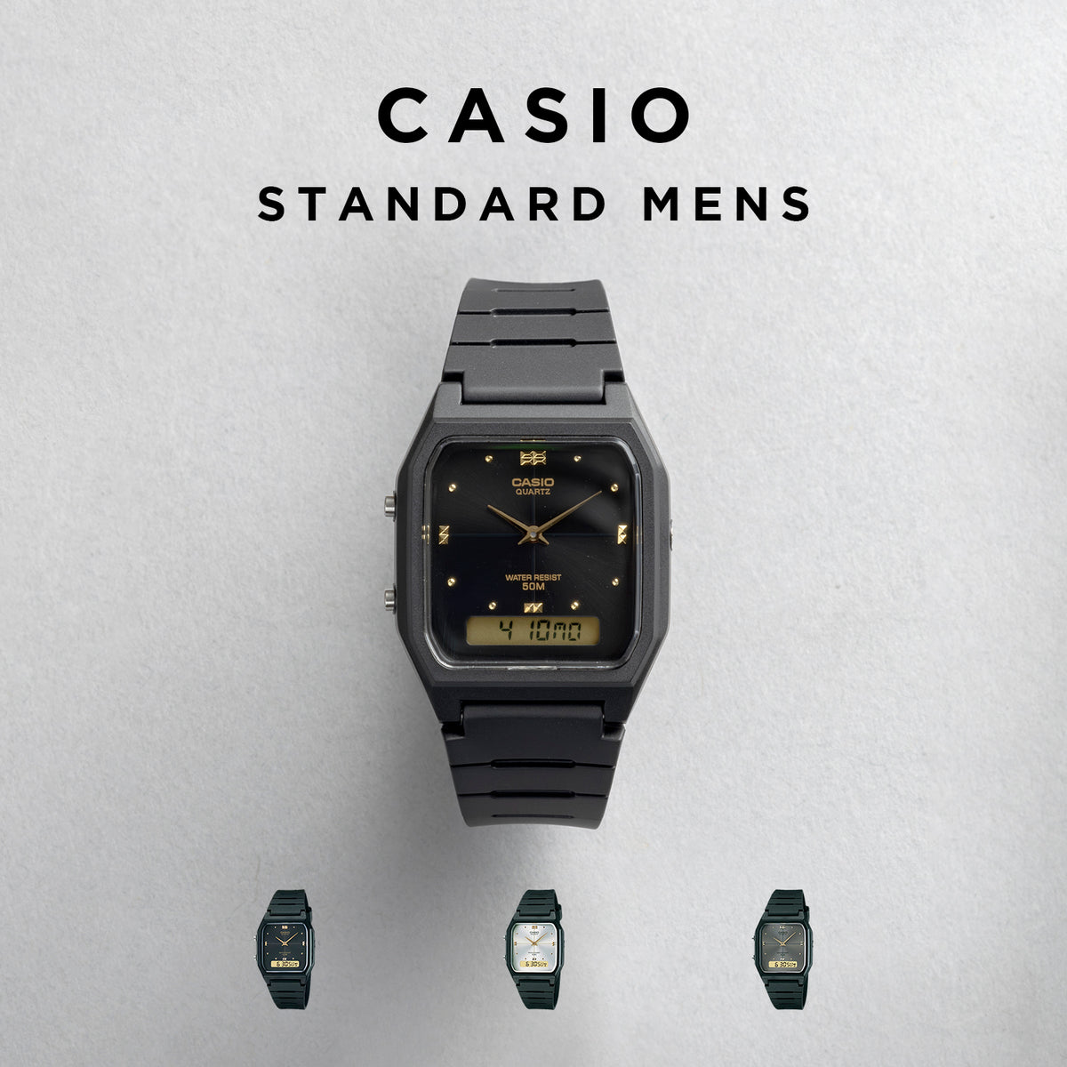 CASIO カシオ AW-48HE メンズ 腕時計 5気圧防水 10年保証