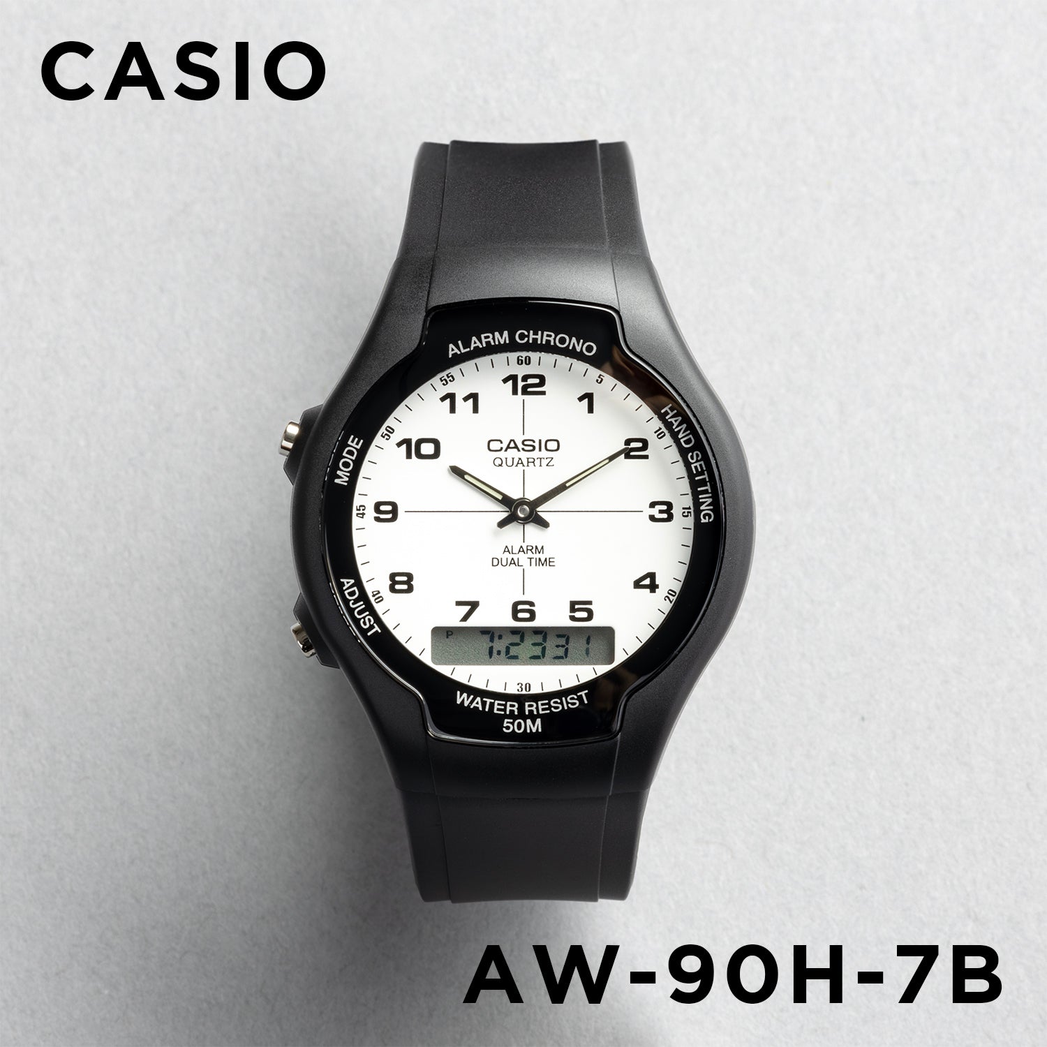 Casio Standard Mens AW-90H. 腕時計 aw-90h-7b_1