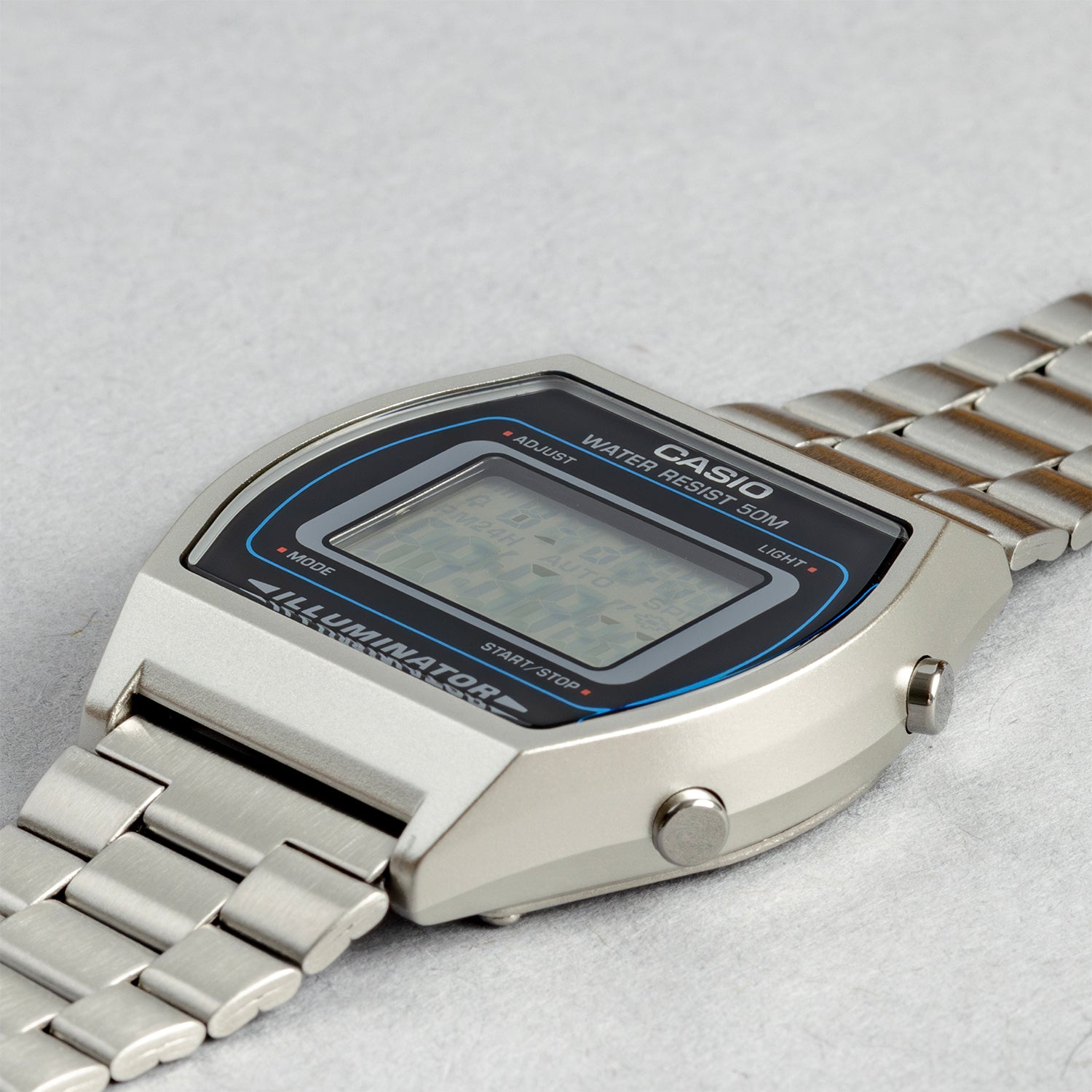 CASIO カシオ B640WD-1A シルバー シルバー文字盤 デジタル メンズ 腕時計