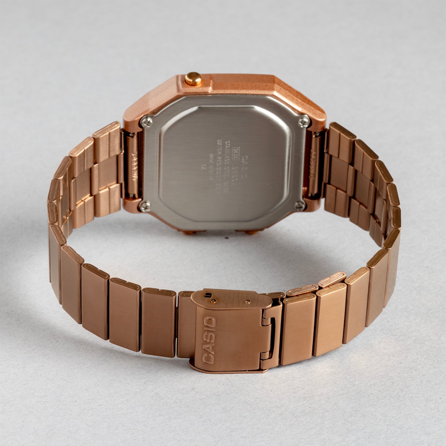 CASIO カシオ B650WC-5A ローズゴールド ローズゴールド文字盤 デジタル メンズ 腕時計 ベルト