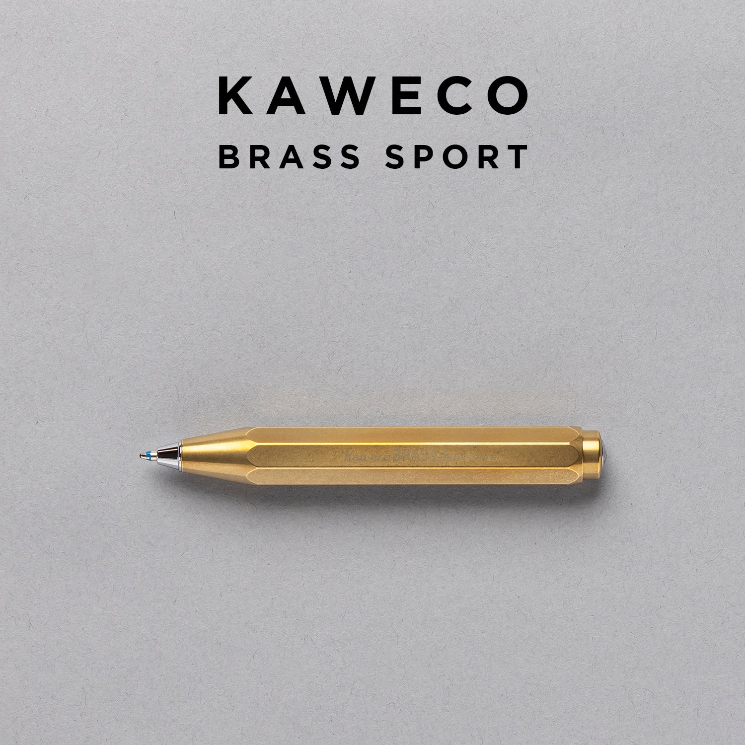 KAWECO カヴェコ ブラススポーツ ゴールド ボールペン 筆記具