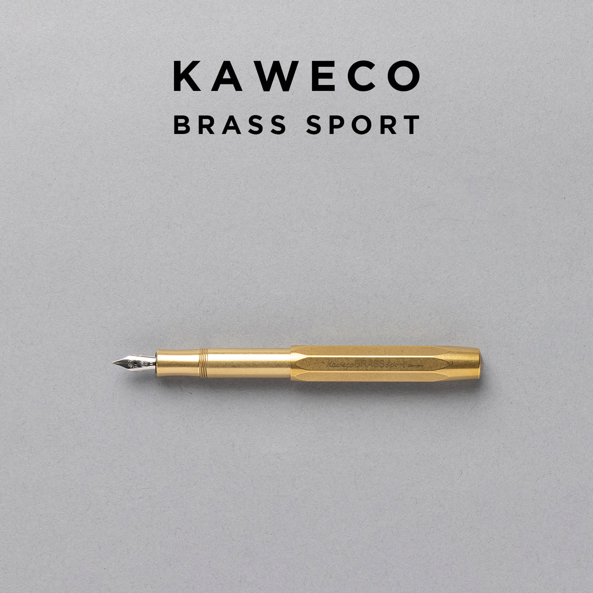 KAWECO カヴェコ ブラススポーツ 万年筆 筆記具