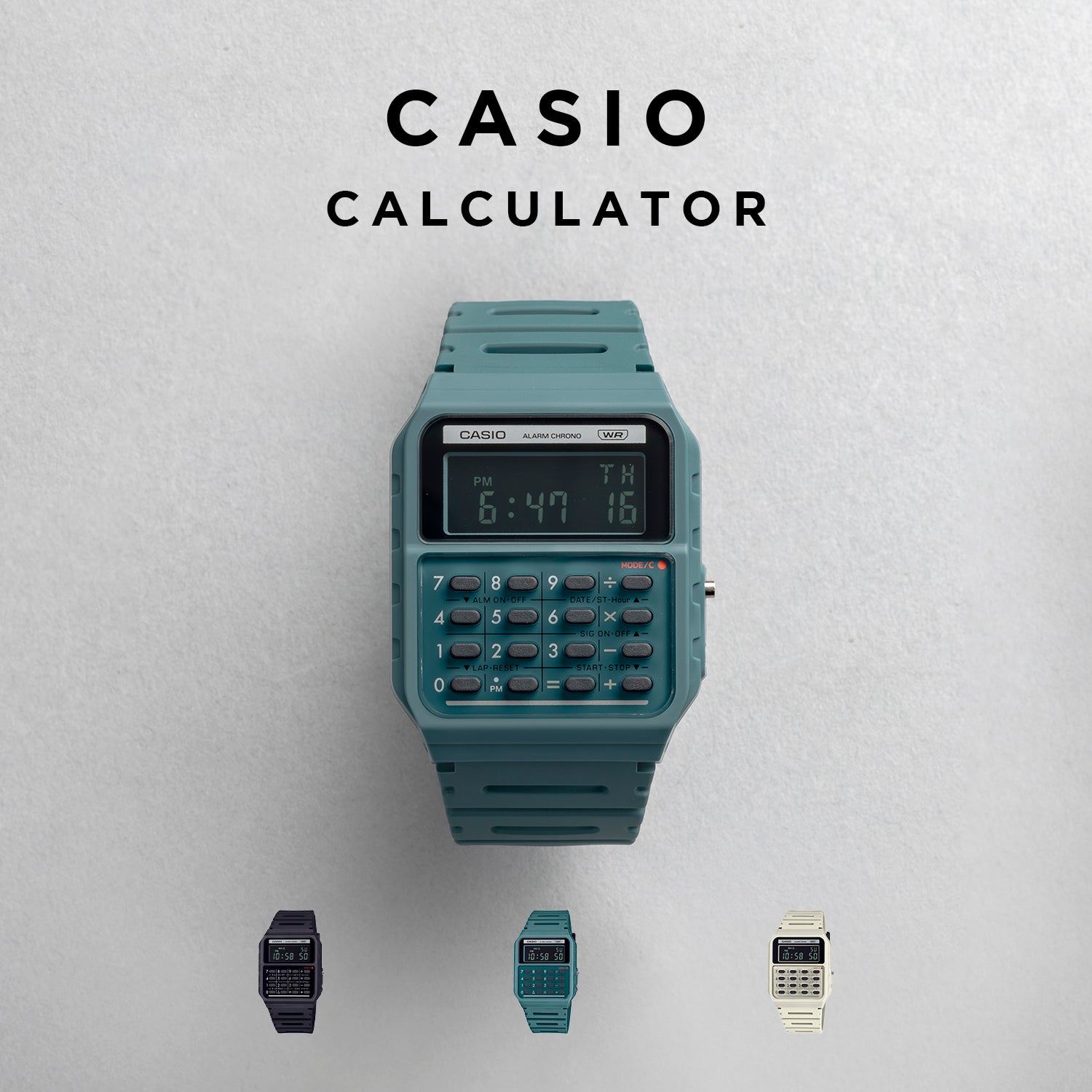 CASIO カシオ CA-53WB デジタル ユニセックス 腕時計