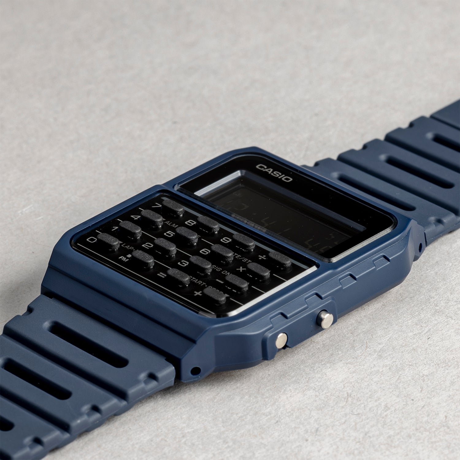 CASIO カシオ CA-53WF-2B ネイビー ブラック文字盤 デジタル ユニセックス 腕時計