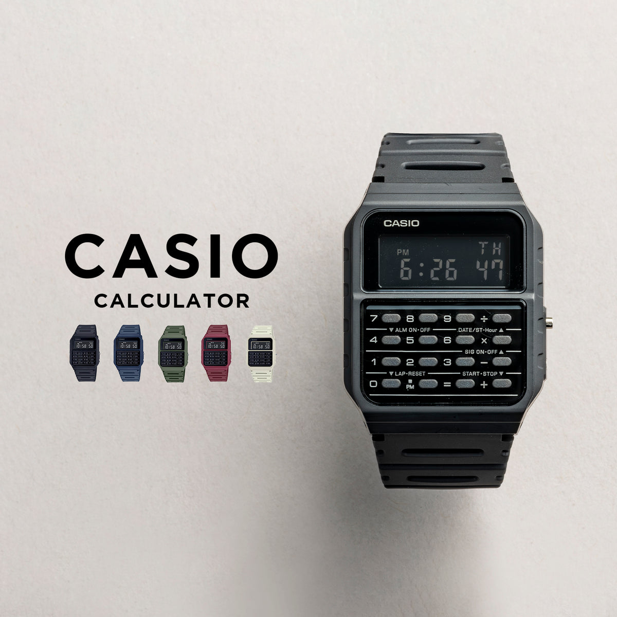 CASIO カシオ CA-53WF メンズ 腕時計 日常生活用防水 10年保証