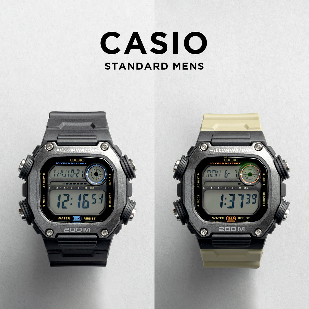 CASIO カシオ DW-291HX メンズ 腕時計 20気圧防水 10年保証