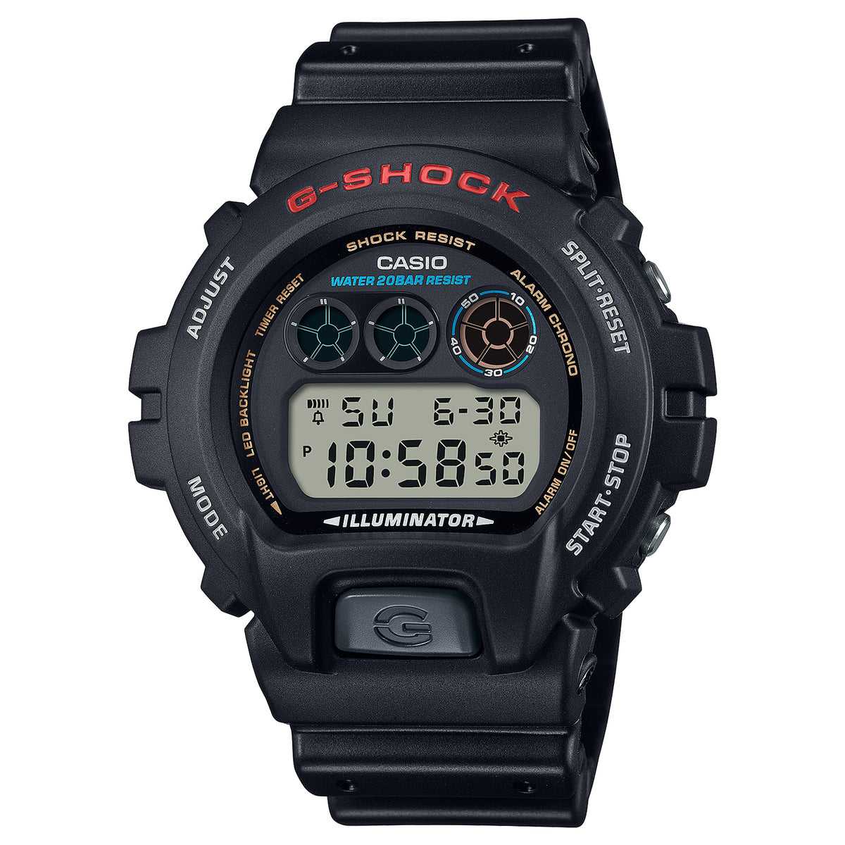 CASIO カシオ DW-6900U-1* メンズ 腕時計 20気圧防水 10年保証