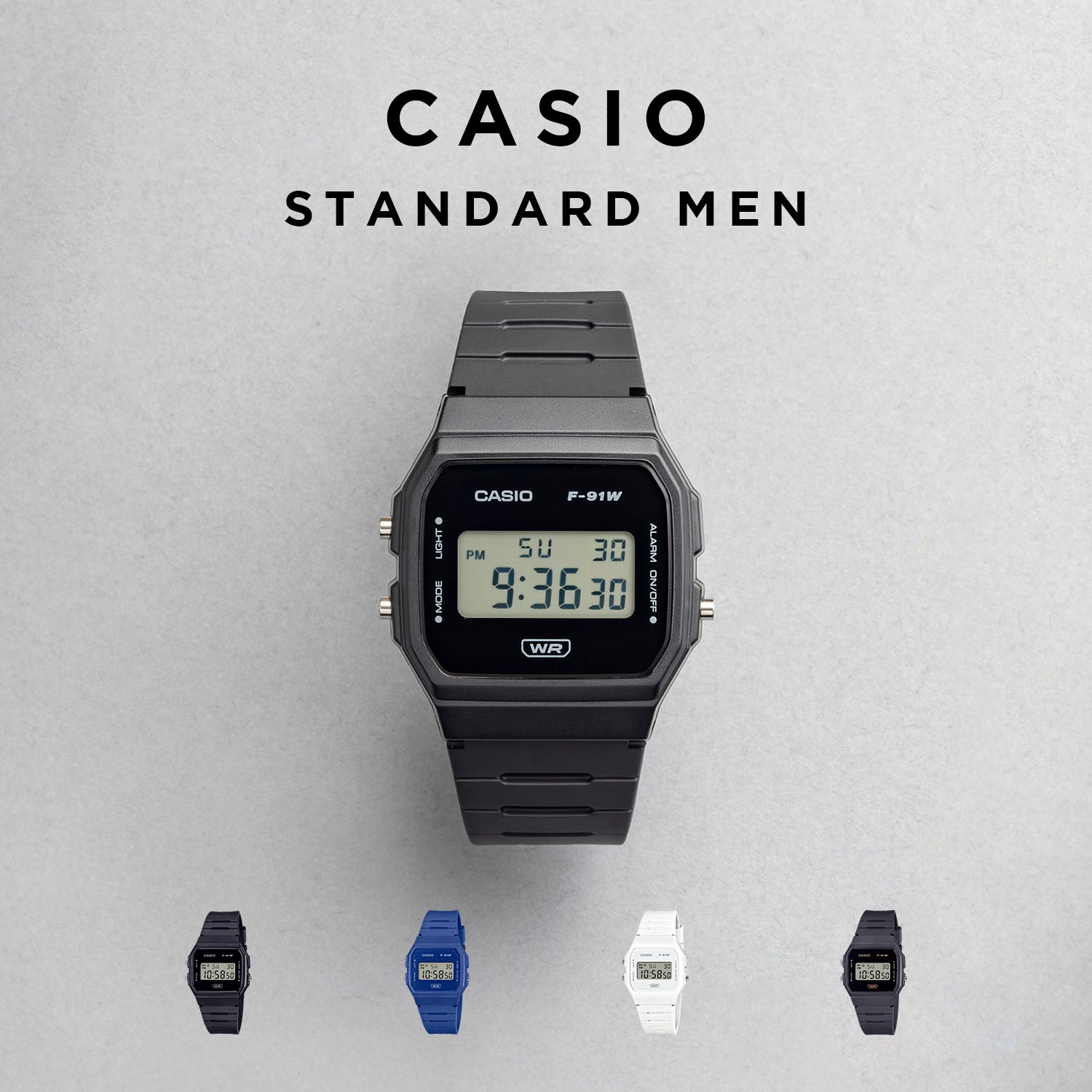 CASIO カシオ F-91WB デジタル メンズ 腕時計