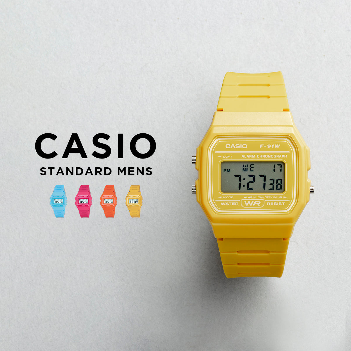 CASIO カシオ 【生産完了】<bc>F-91WC メンズ 腕時計 日常生活用防水 