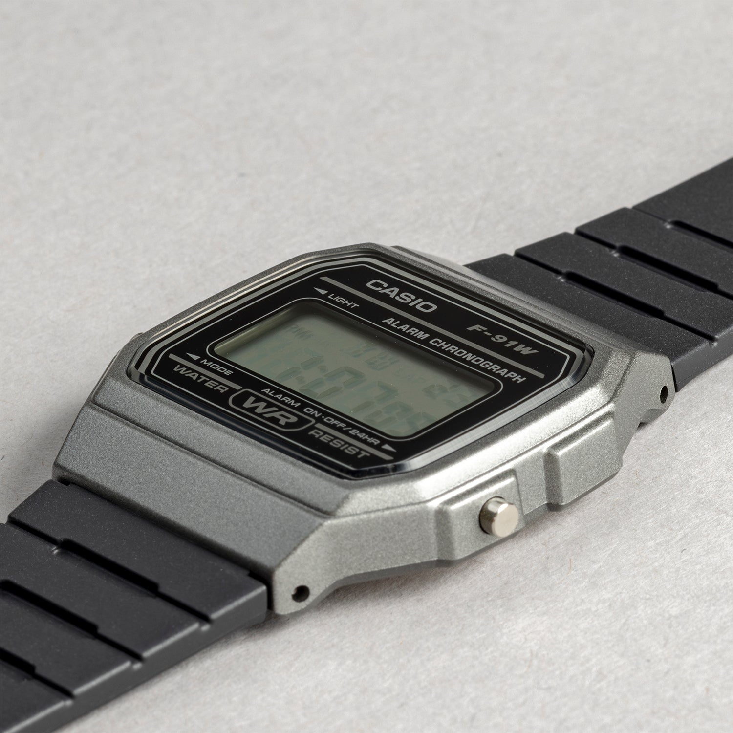 CASIO カシオ F-91WM-1B ブラック ブラック文字盤 デジタル ユニセックス 腕時計
