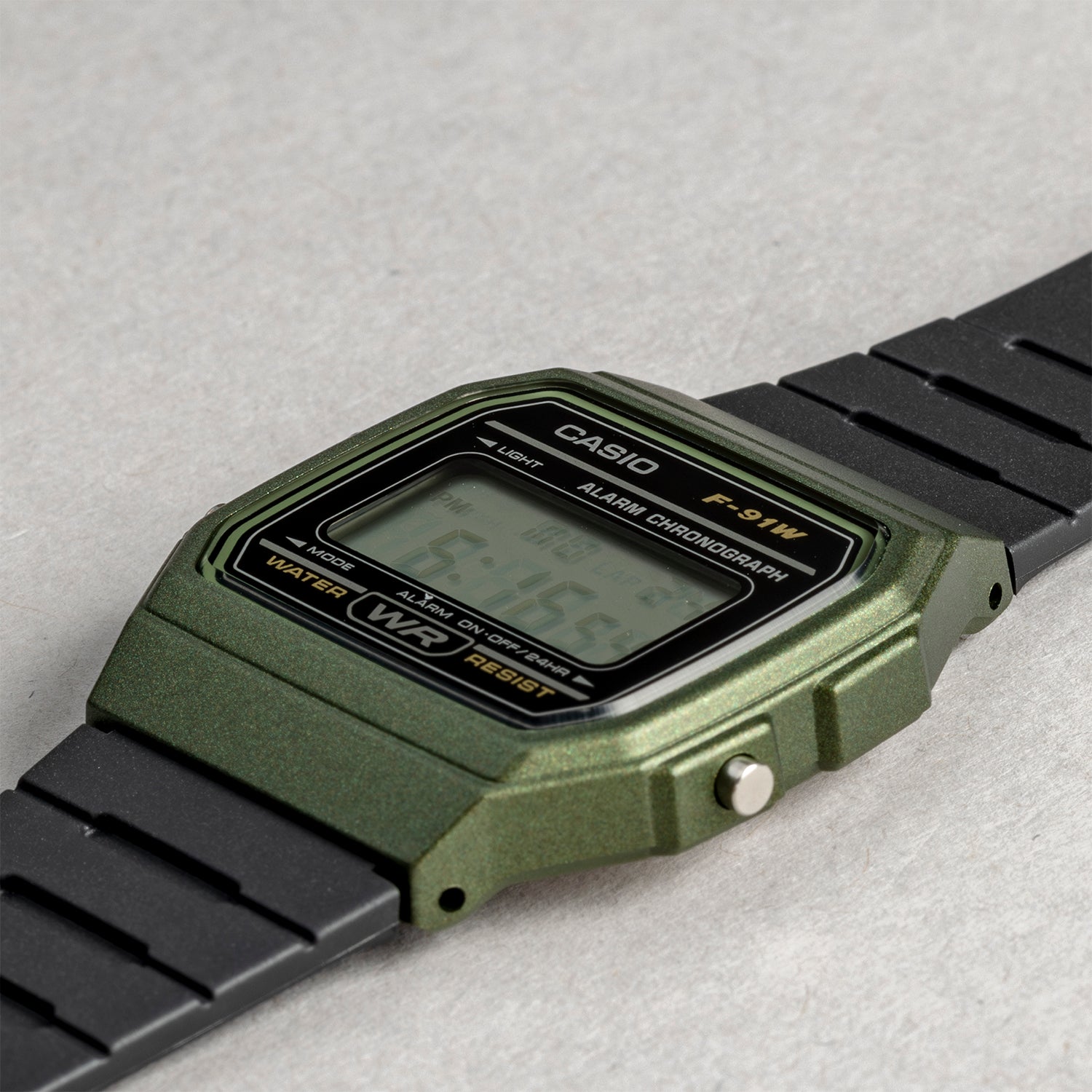 CASIO カシオ F-91WM-3A ブラック ブラック文字盤 デジタル ユニセックス 腕時計