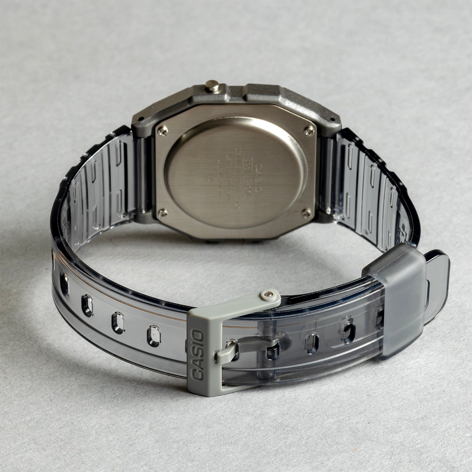 CASIO カシオ F-91WS-8 グレー グレー文字盤 デジタル ユニセックス 腕時計 ベルト