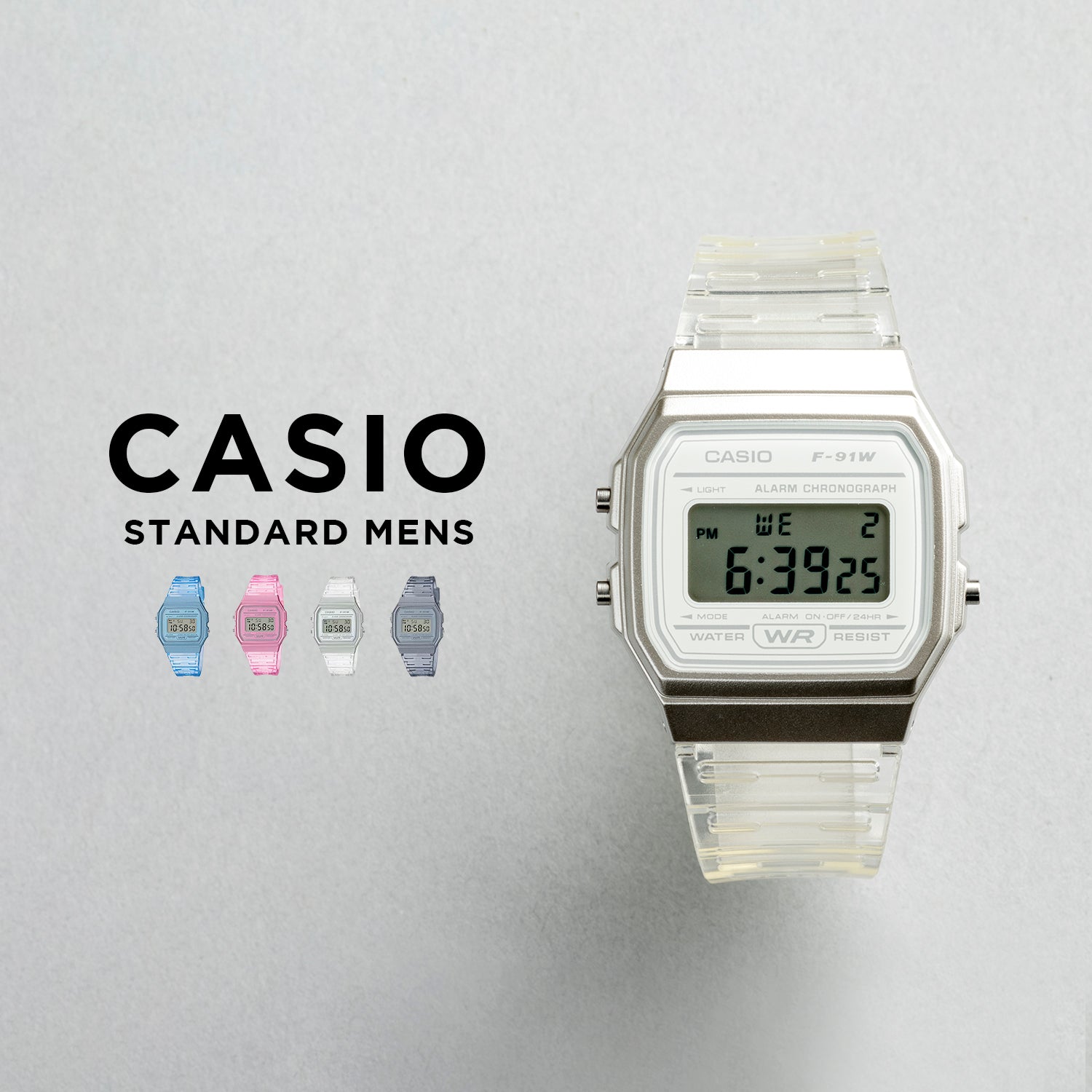 CASIO カシオ F-91WS デジタル ユニセックス 腕時計