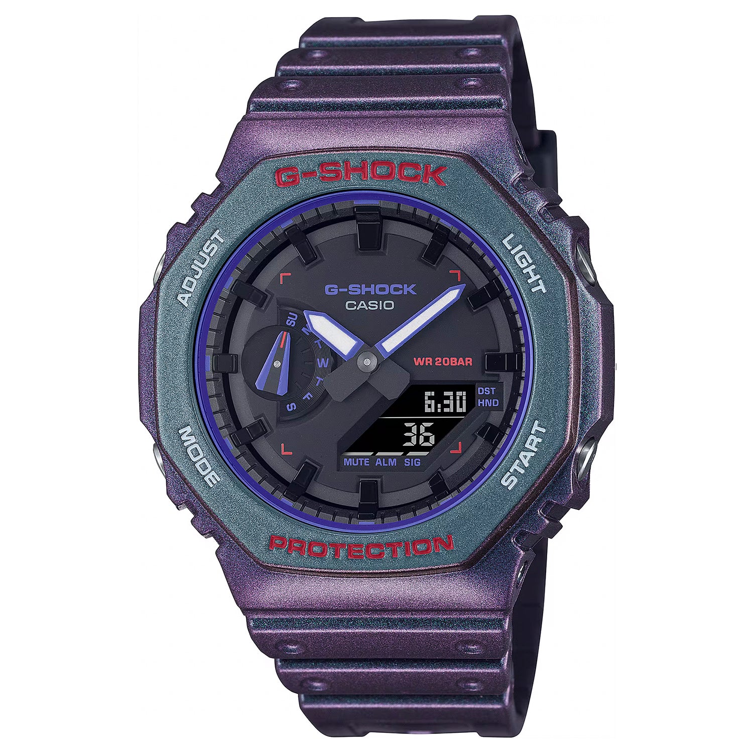 カシオ G ショック エイム ハイ ゲーミング シリーズ アナログ デジタル クォーツ GA-2100AH-6A 200m メンズ腕時計