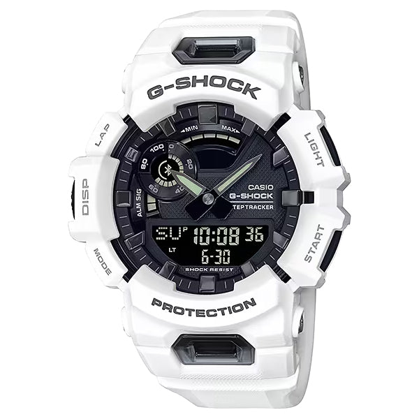 CASIO カシオ GBA-900-7A ホワイト ブラック文字盤 デジタル メンズ 腕時計