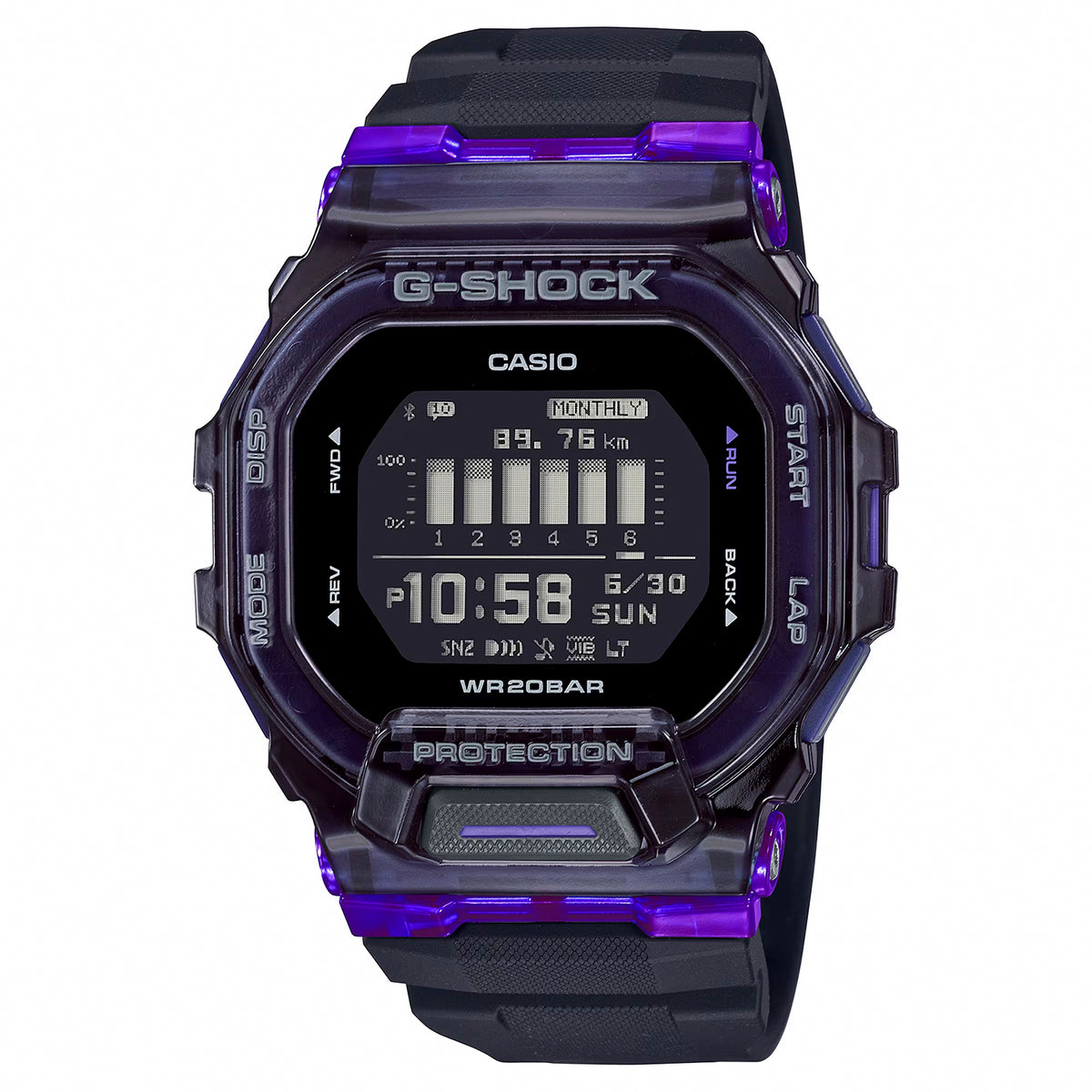 CASIO カシオ GBD-200SM-1A6 メンズ 腕時計 20気圧防水 10年保証