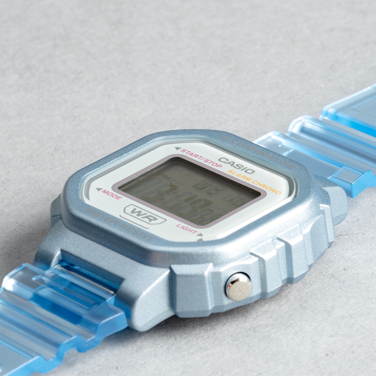 CASIO カシオ LA-20WHS-2A ブルー ブルー文字盤 デジタル レディース 腕時計