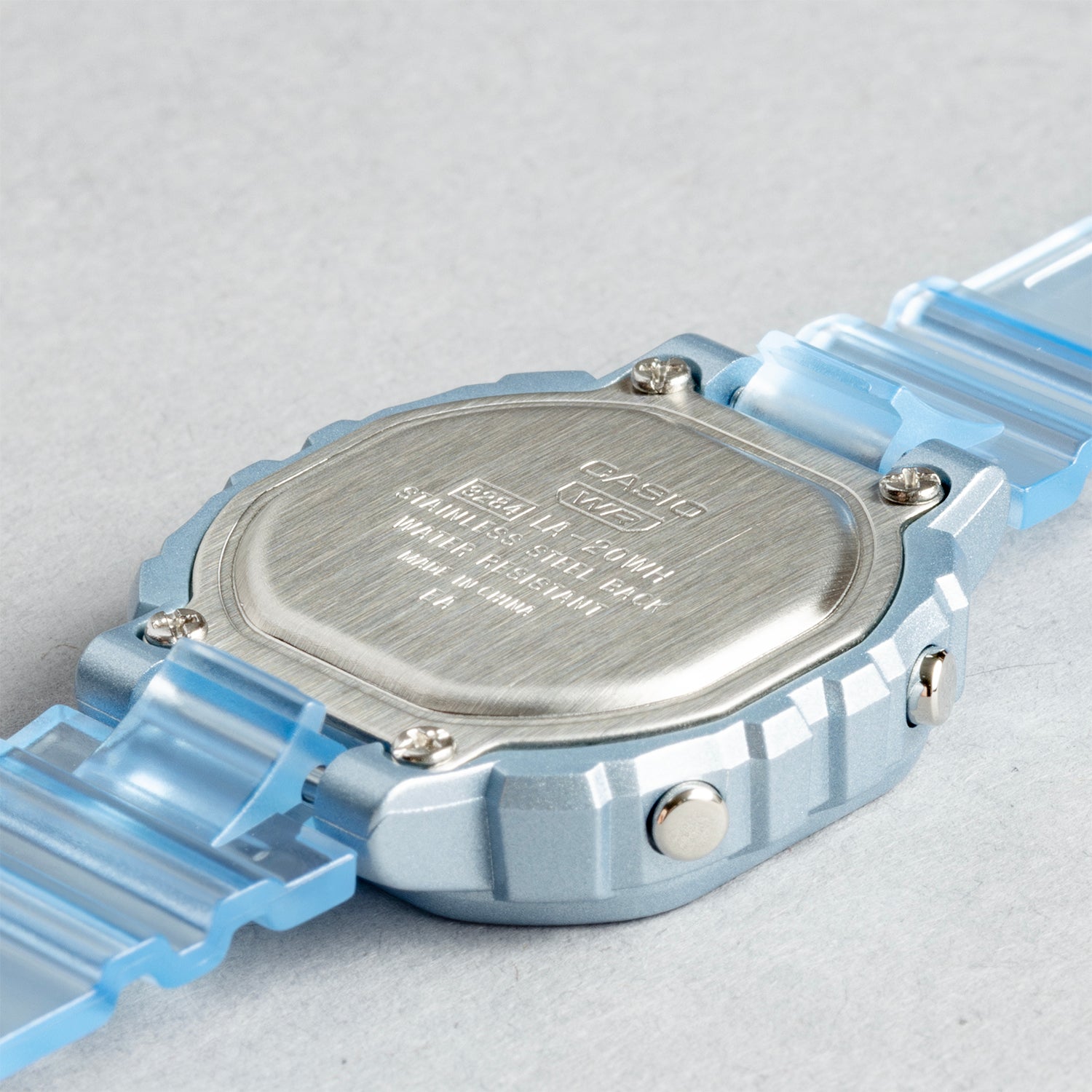 CASIO カシオ LA-20WHS-2A ブルー ブルー文字盤 デジタル レディース 腕時計