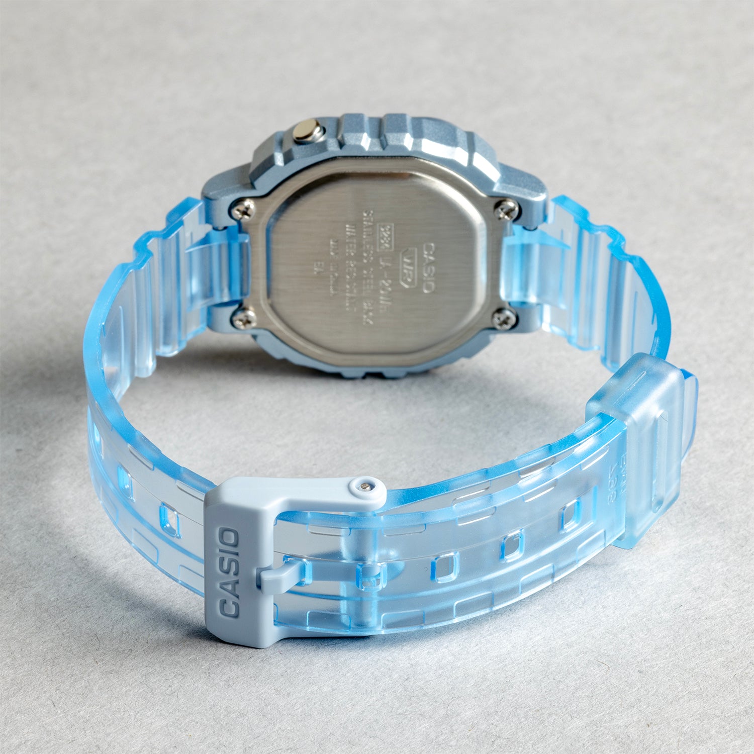 CASIO カシオ LA-20WHS-2A ブルー ブルー文字盤 デジタル レディース 腕時計