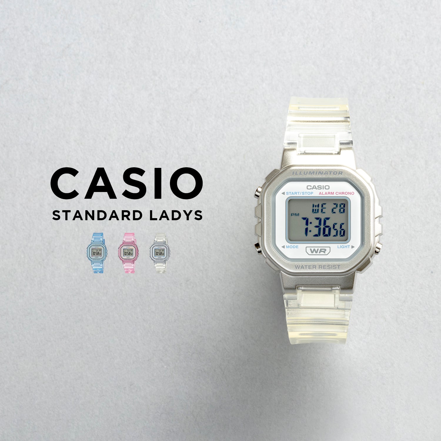 CASIO カシオ LA-20WHS デジタル レディース 腕時計
