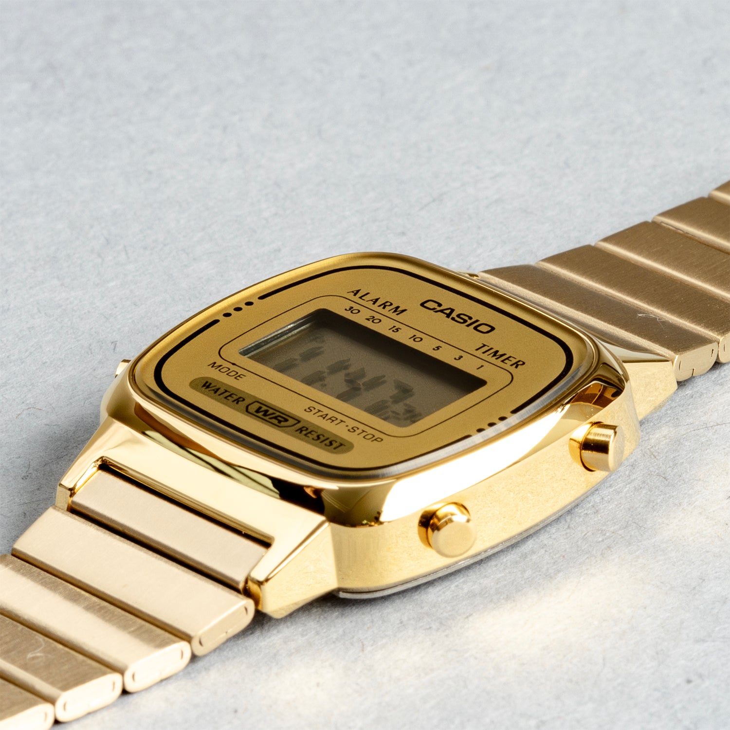 CASIO カシオ LA670WGA-9 ゴールド ゴールド文字盤 デジタル レディース 腕時計